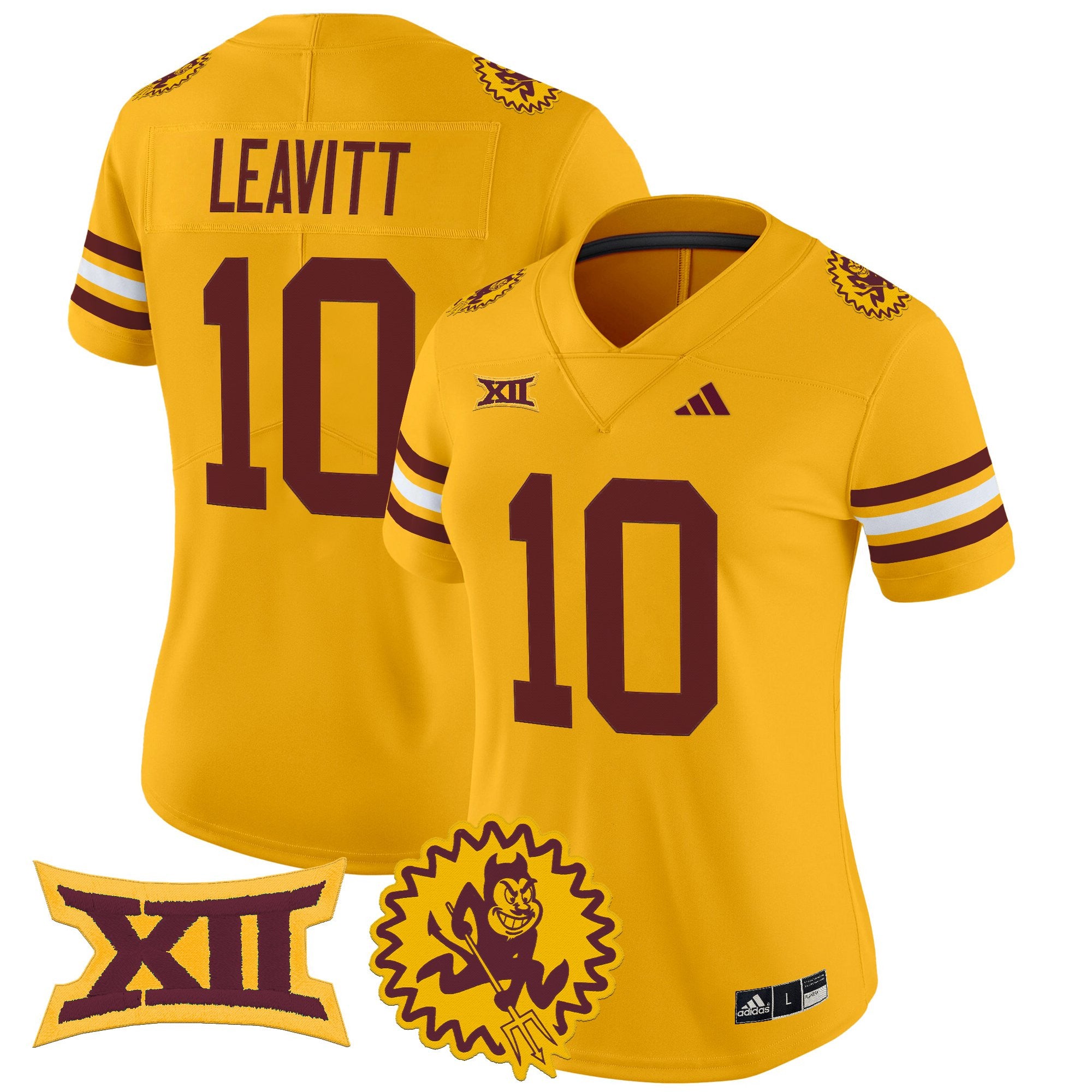 Women's Arizona State Sun Devils 1975 Throwback Vapor Limited Jersey - All Stitched