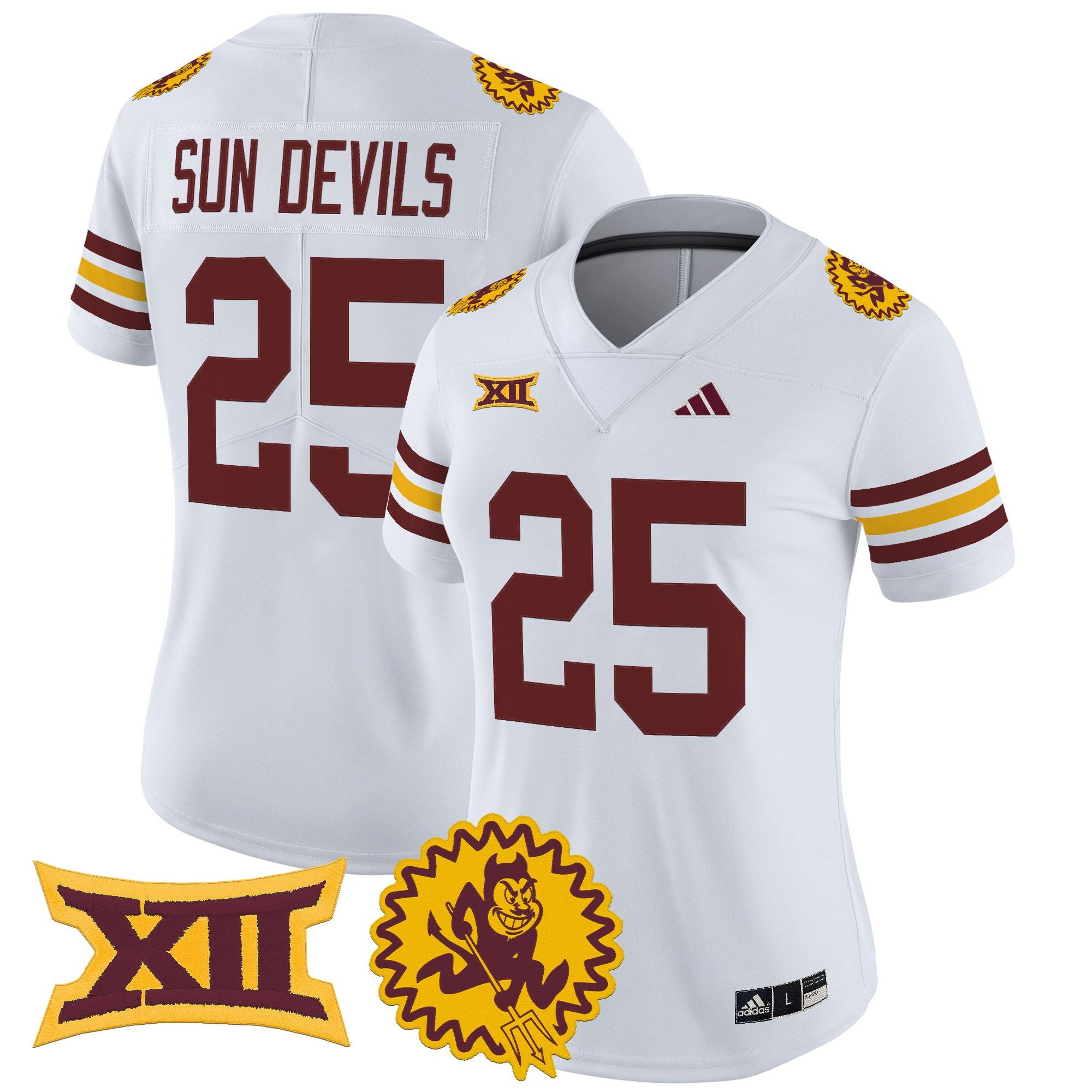 Women's Arizona State Sun Devils 1975 Throwback Vapor Limited Jersey - All Stitched
