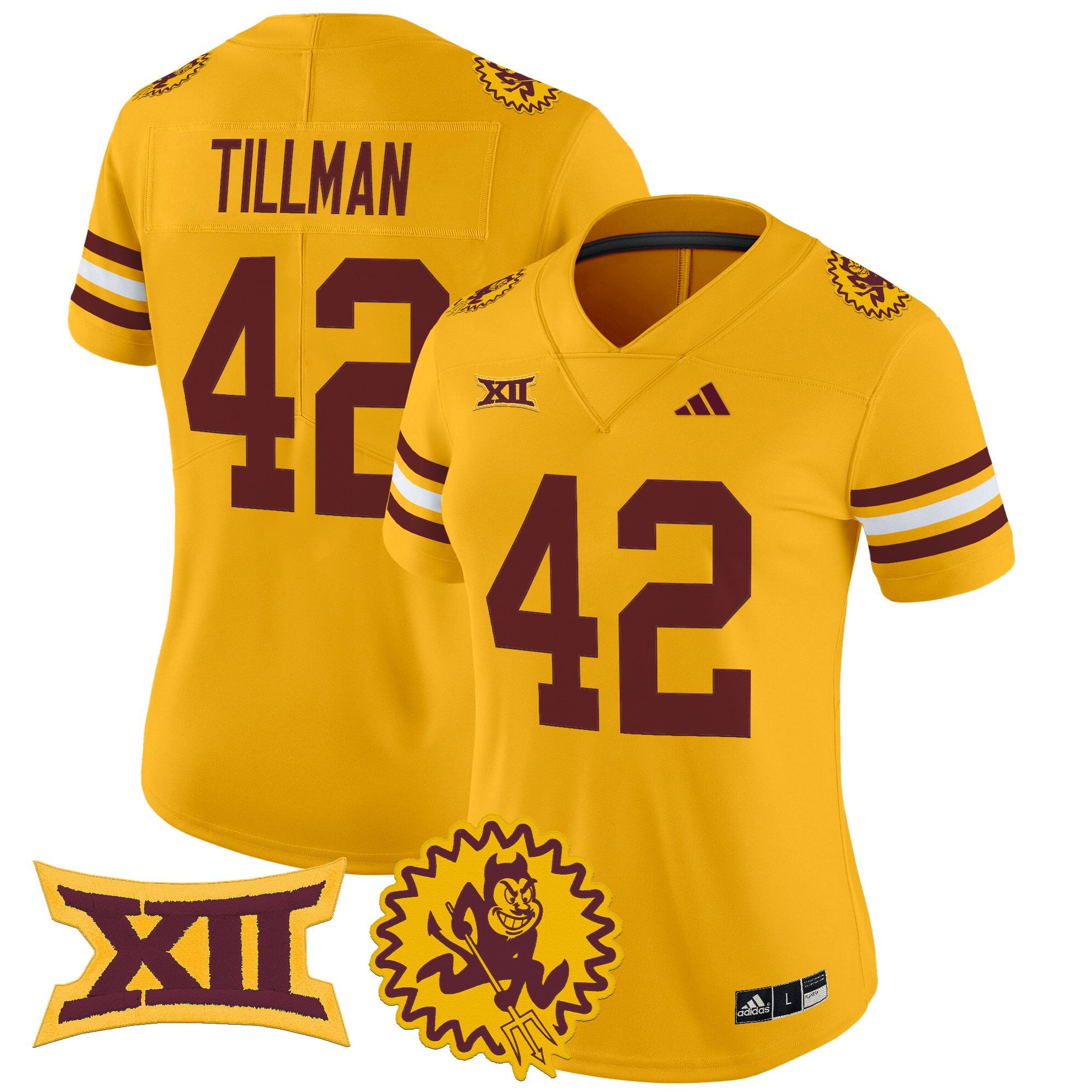Women's Arizona State Sun Devils 1975 Throwback Vapor Limited Jersey - All Stitched