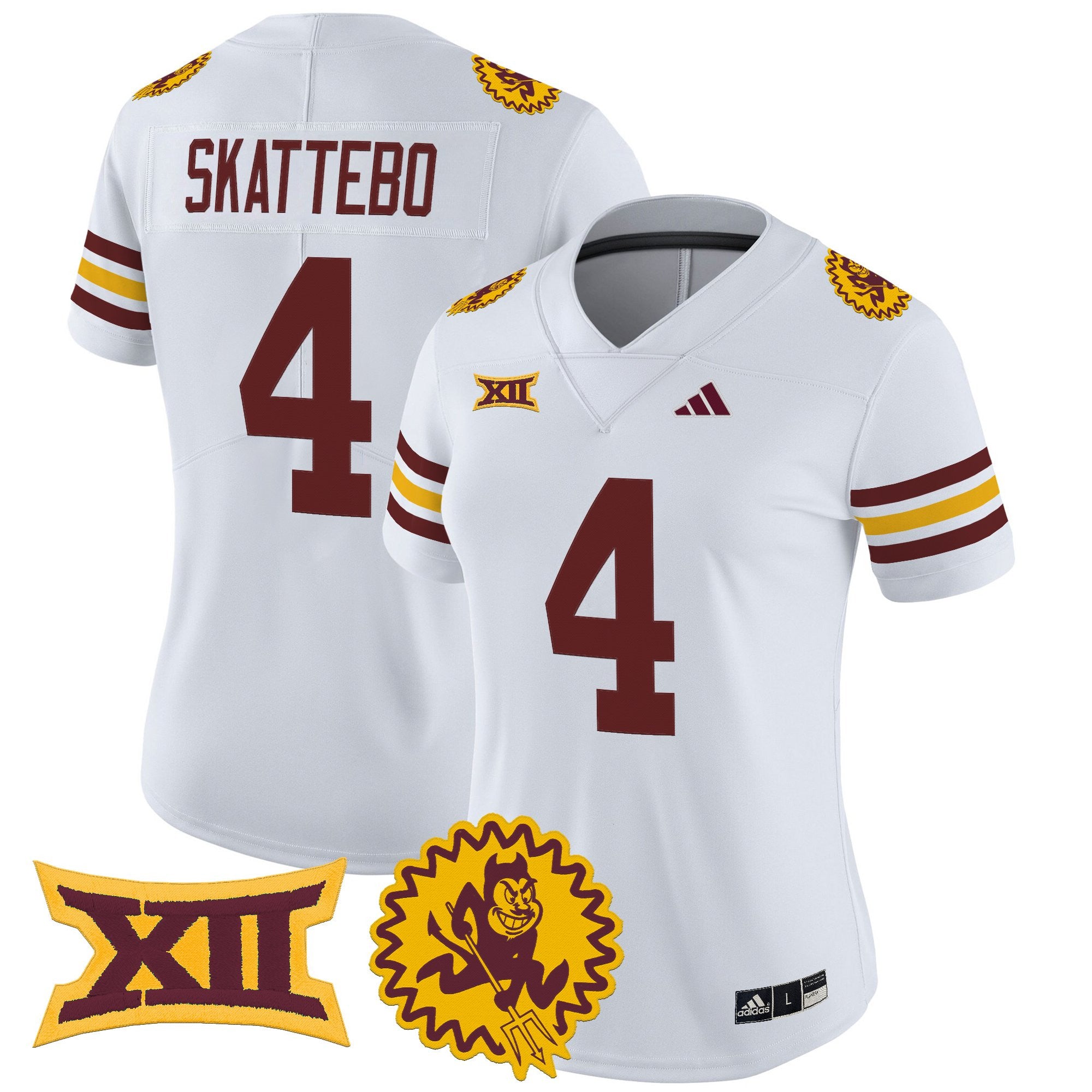 Women's Arizona State Sun Devils 1975 Throwback Vapor Limited Jersey - All Stitched