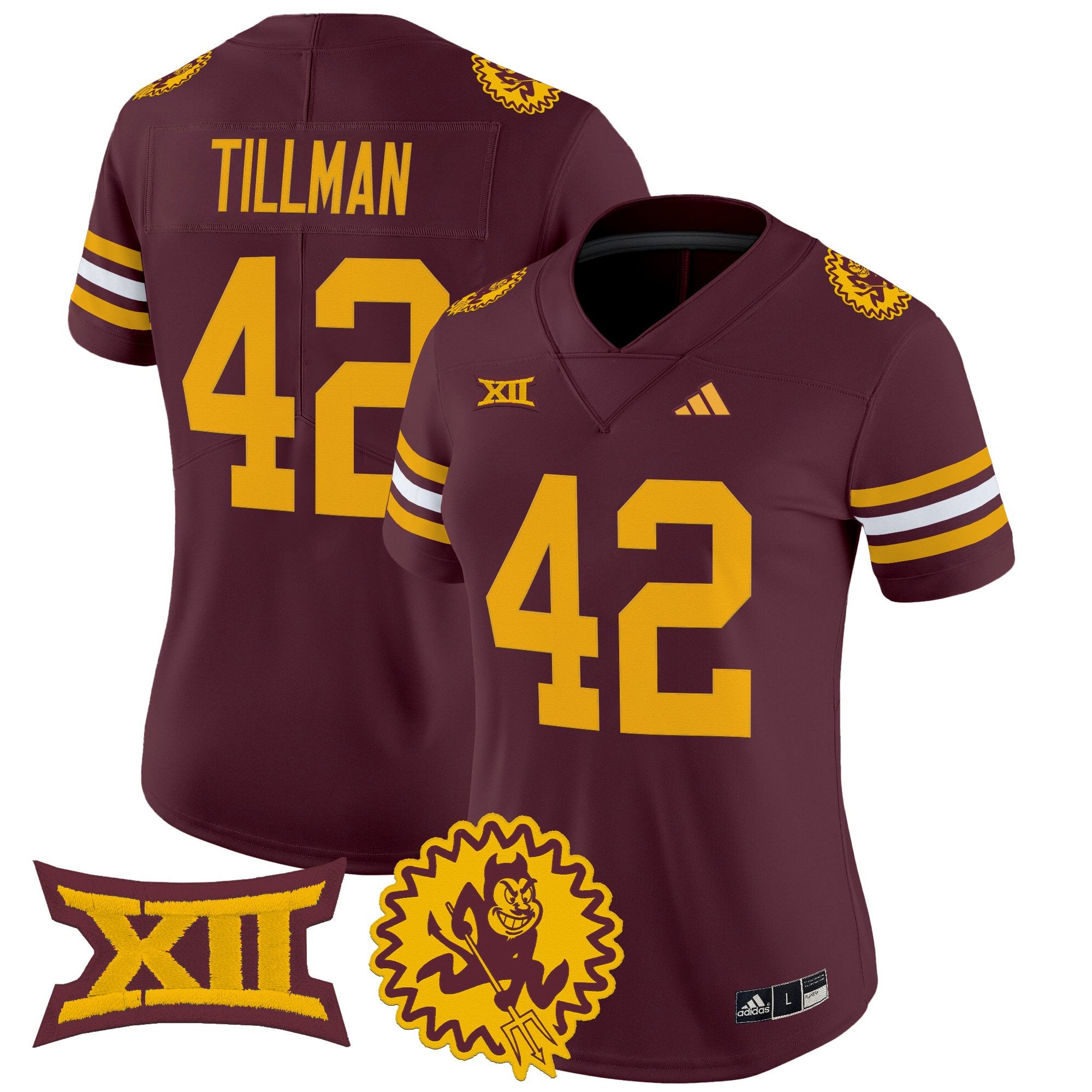 Women's Arizona State Sun Devils 1975 Throwback Vapor Limited Jersey - All Stitched