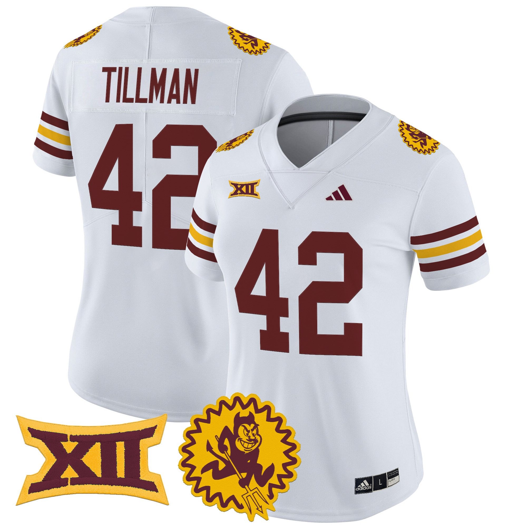Women's Arizona State Sun Devils 1975 Throwback Vapor Limited Jersey - All Stitched
