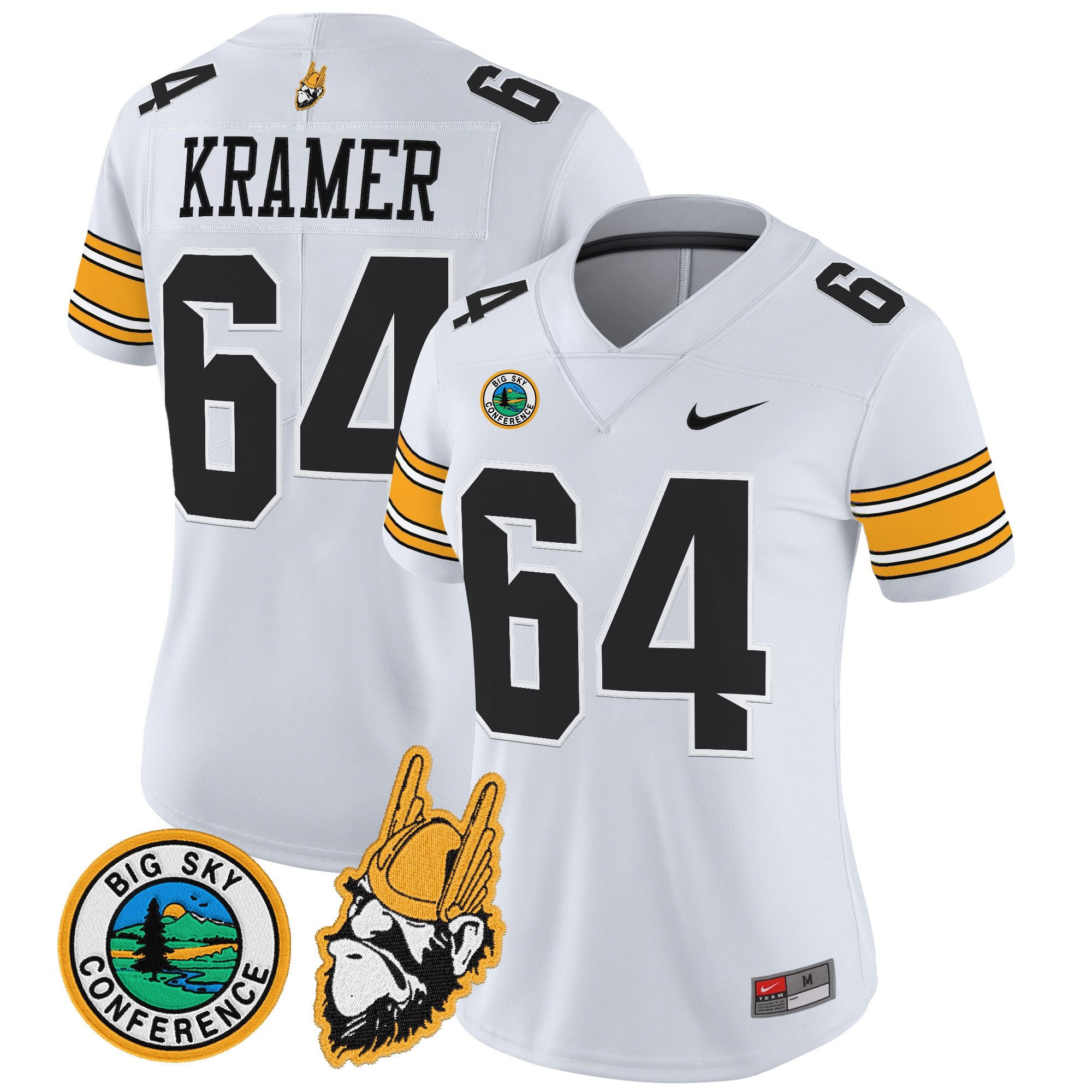 Women's Idaho Vandals 1975 Throwback Vapor Limited Jersey - All Stitched