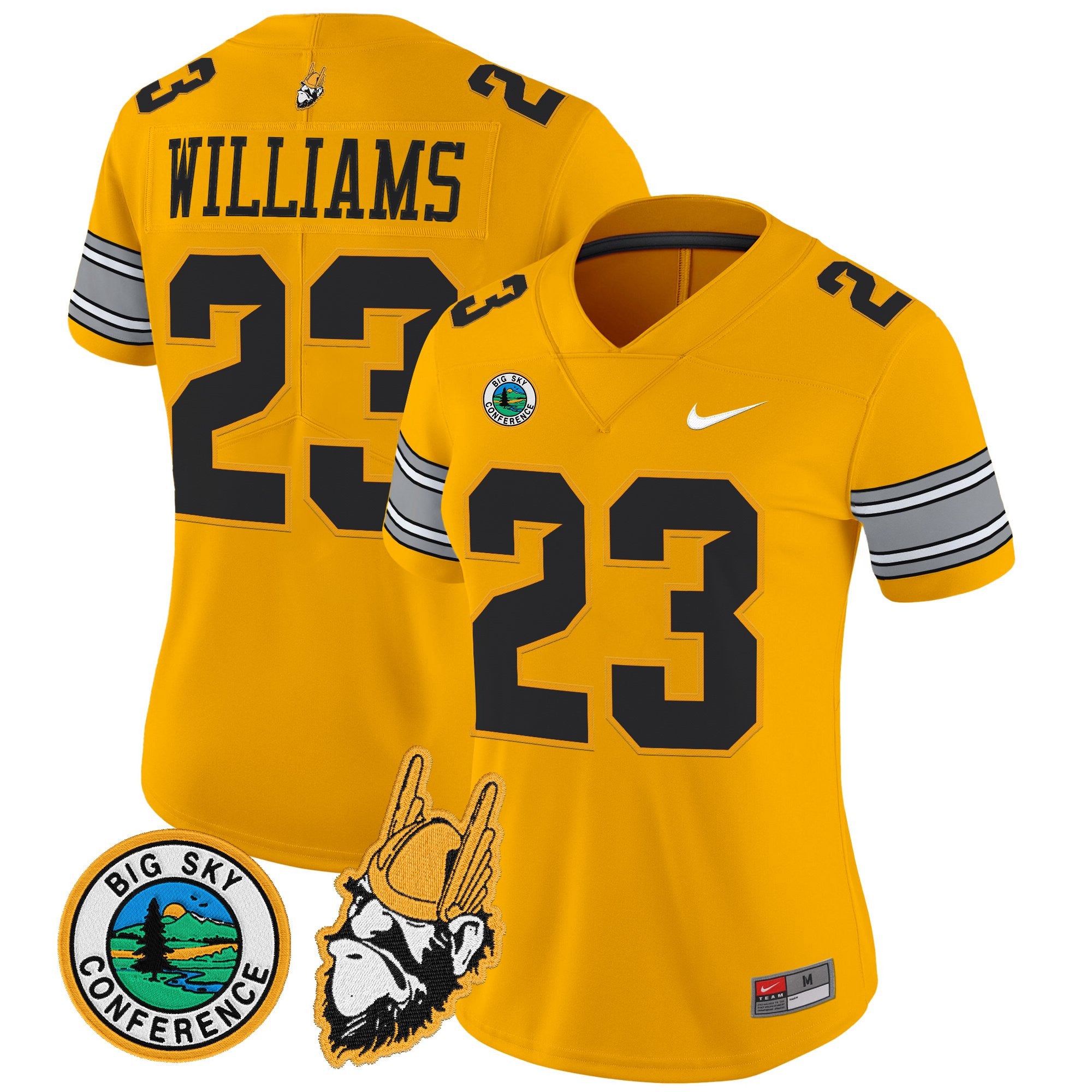 Women's Idaho Vandals 1975 Throwback Vapor Limited Jersey - All Stitched