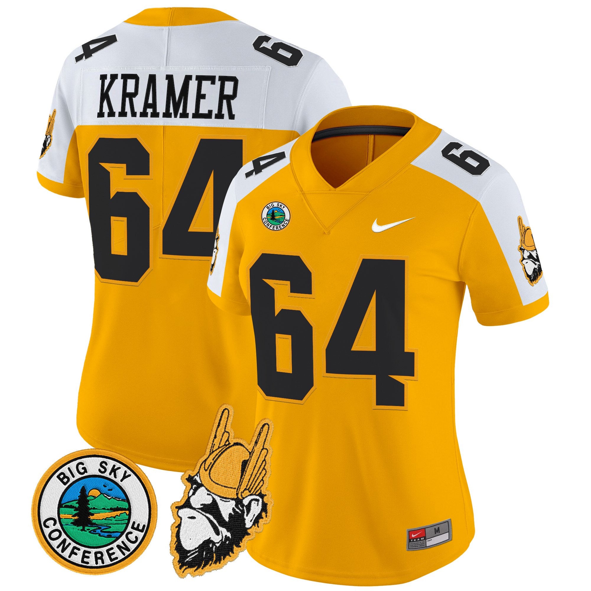 Women's Idaho Vandals 1975 Throwback Vapor Limited Jersey - All Stitched