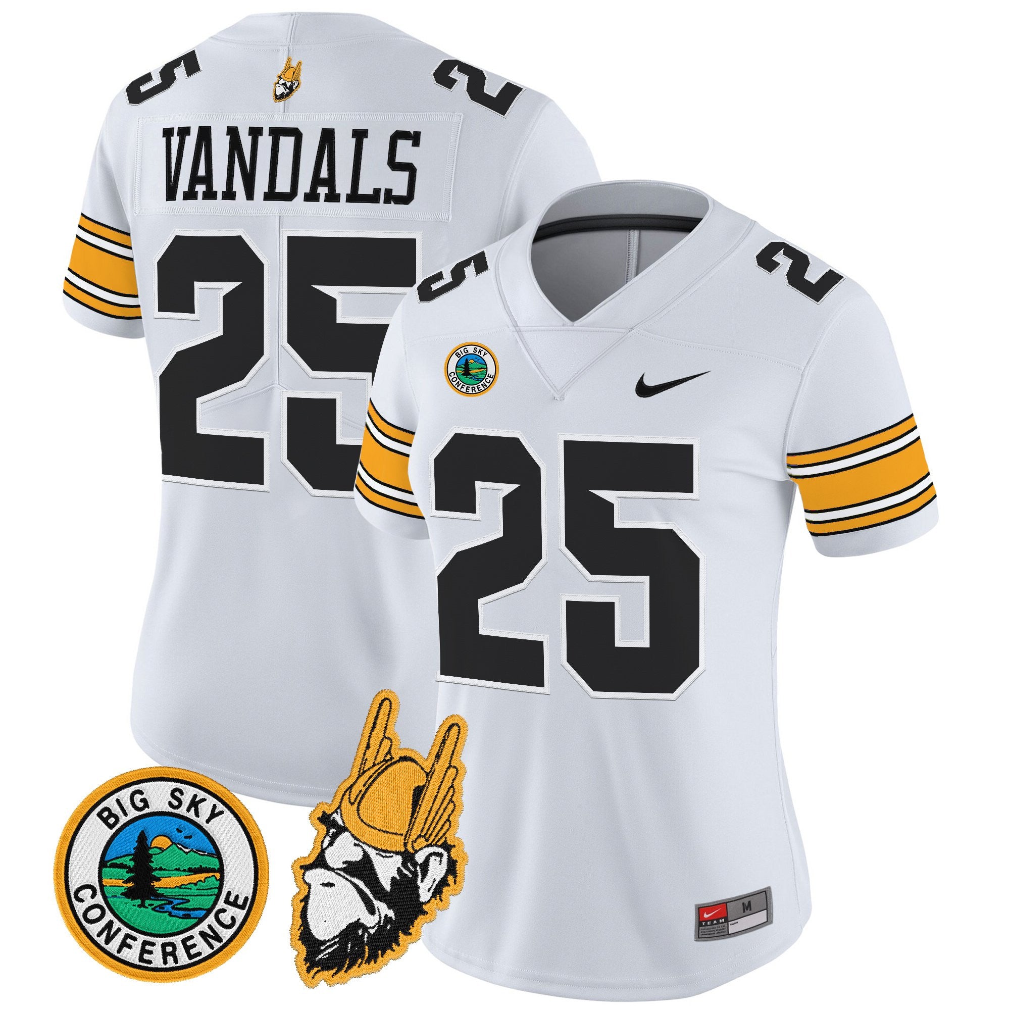 Women's Idaho Vandals 1975 Throwback Vapor Limited Jersey - All Stitched