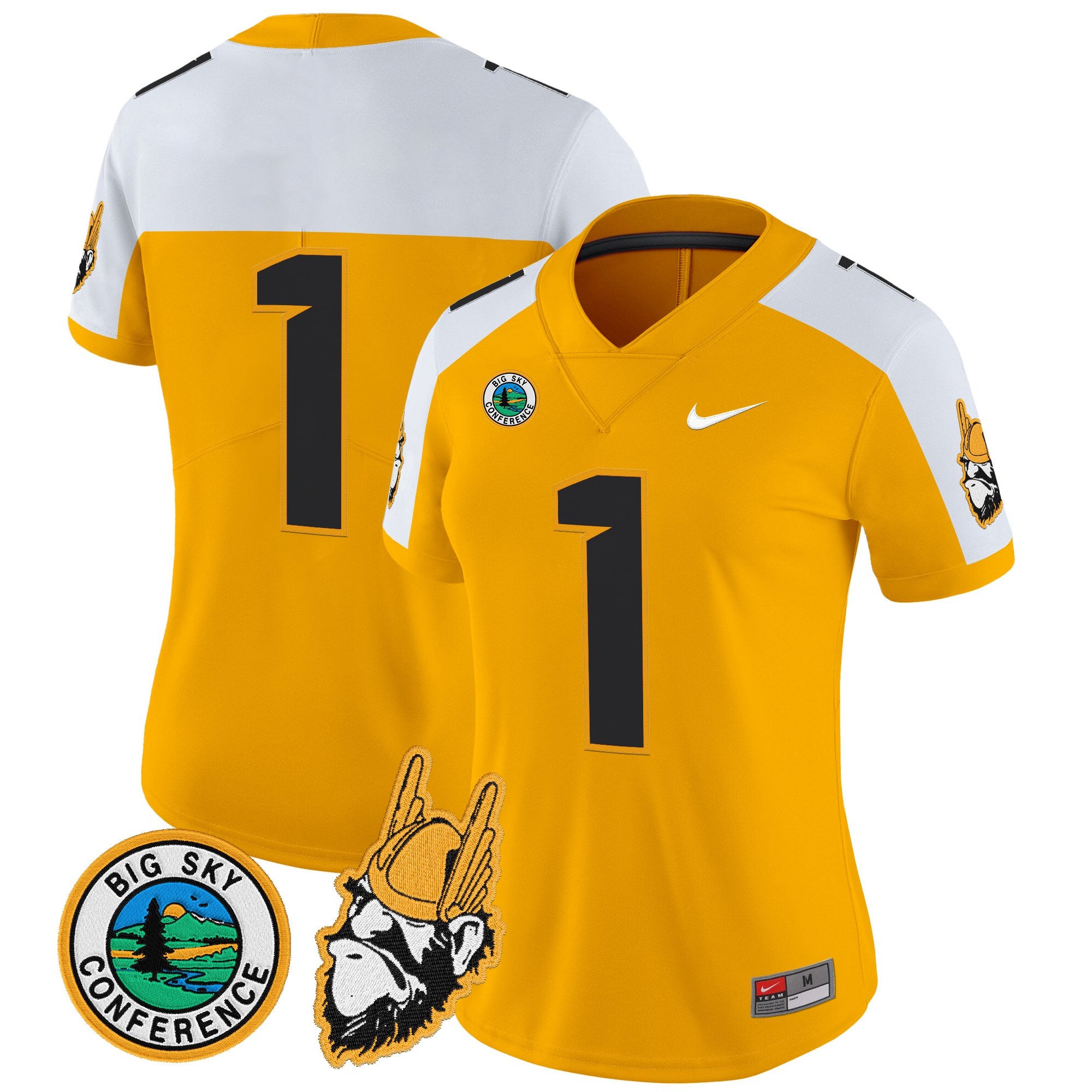 Women's Idaho Vandals 1975 Throwback Vapor Limited Jersey - All Stitched