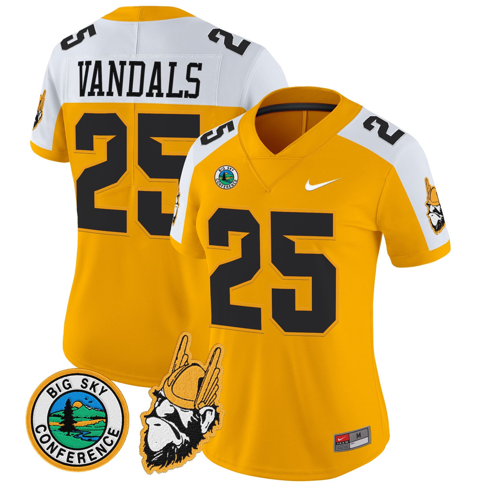 Women's Idaho Vandals 1975 Throwback Vapor Limited Jersey - All Stitched