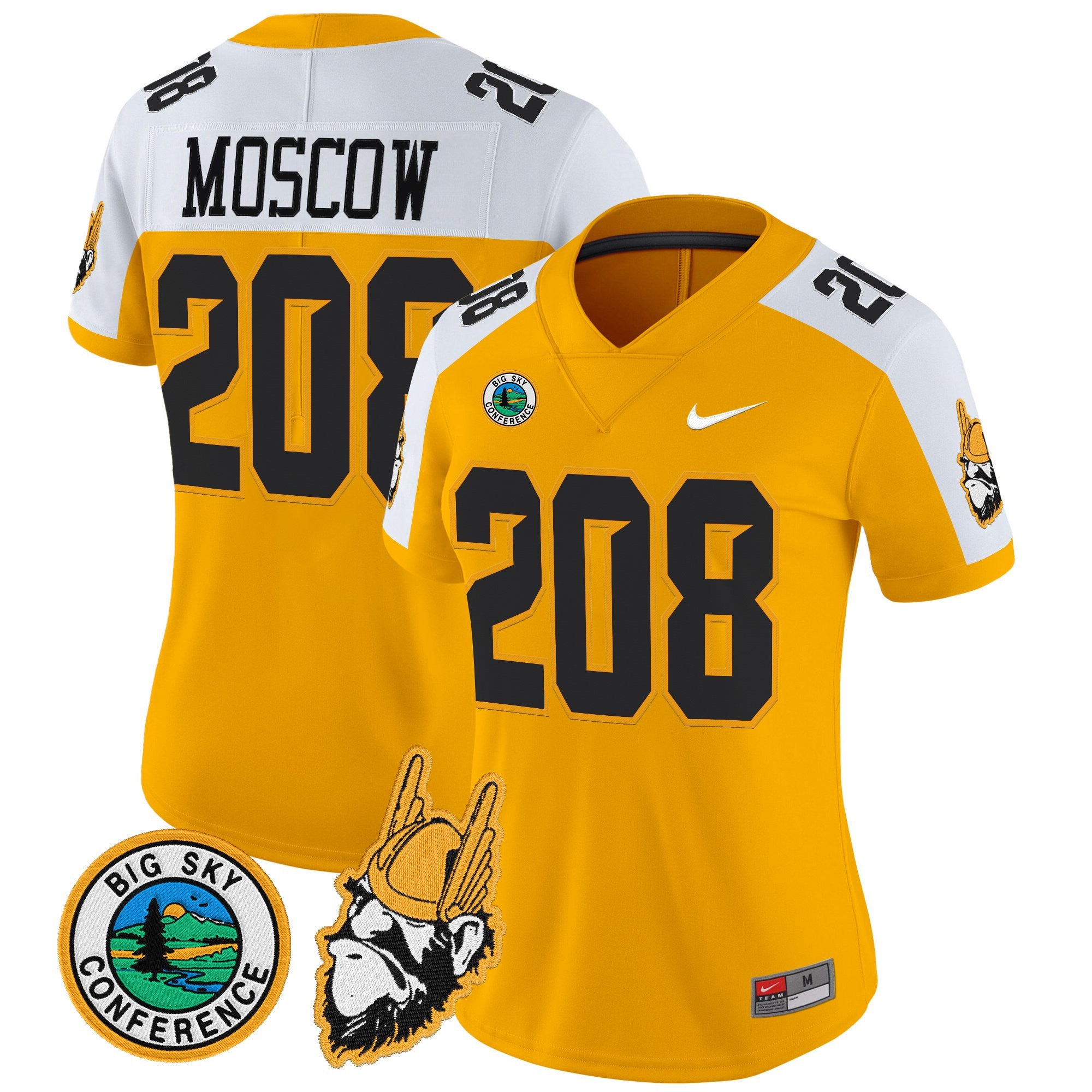 Women's Idaho Vandals 1975 Throwback Vapor Limited Jersey - All Stitched
