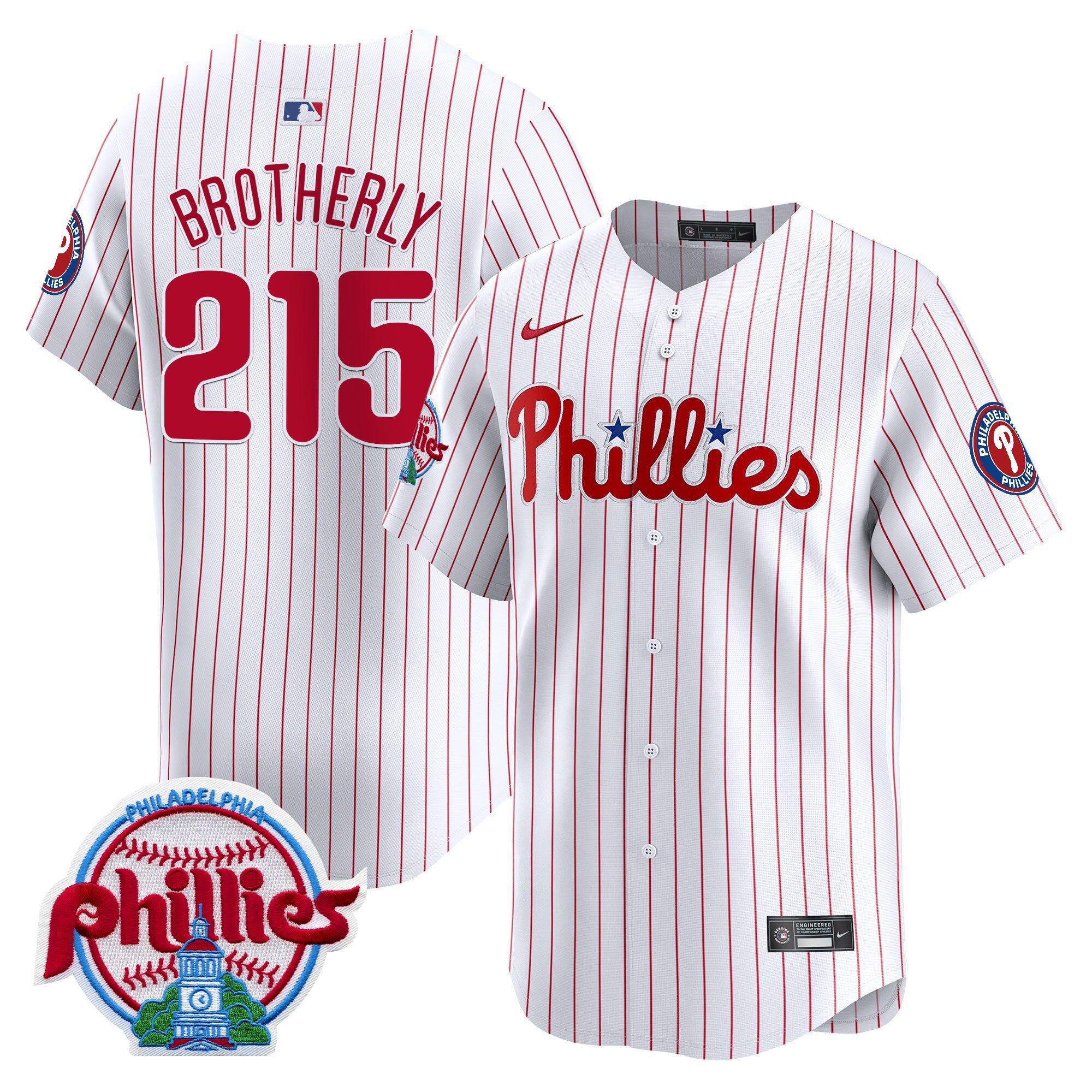 Men's Philadelphia Phillies 2025 Vapor Premier Limited Jersey - All Stitched