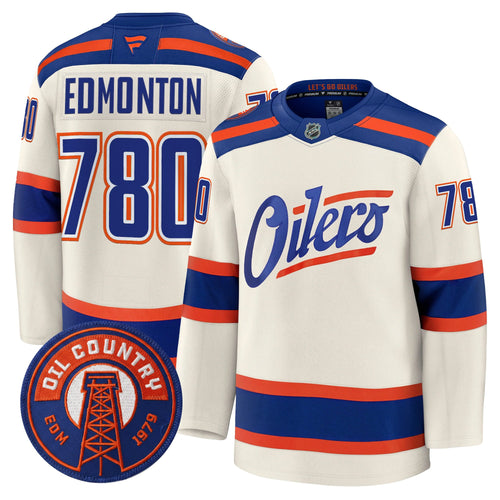 Edmonton Oilers 2025/26 Premium Jersey - All Stitched