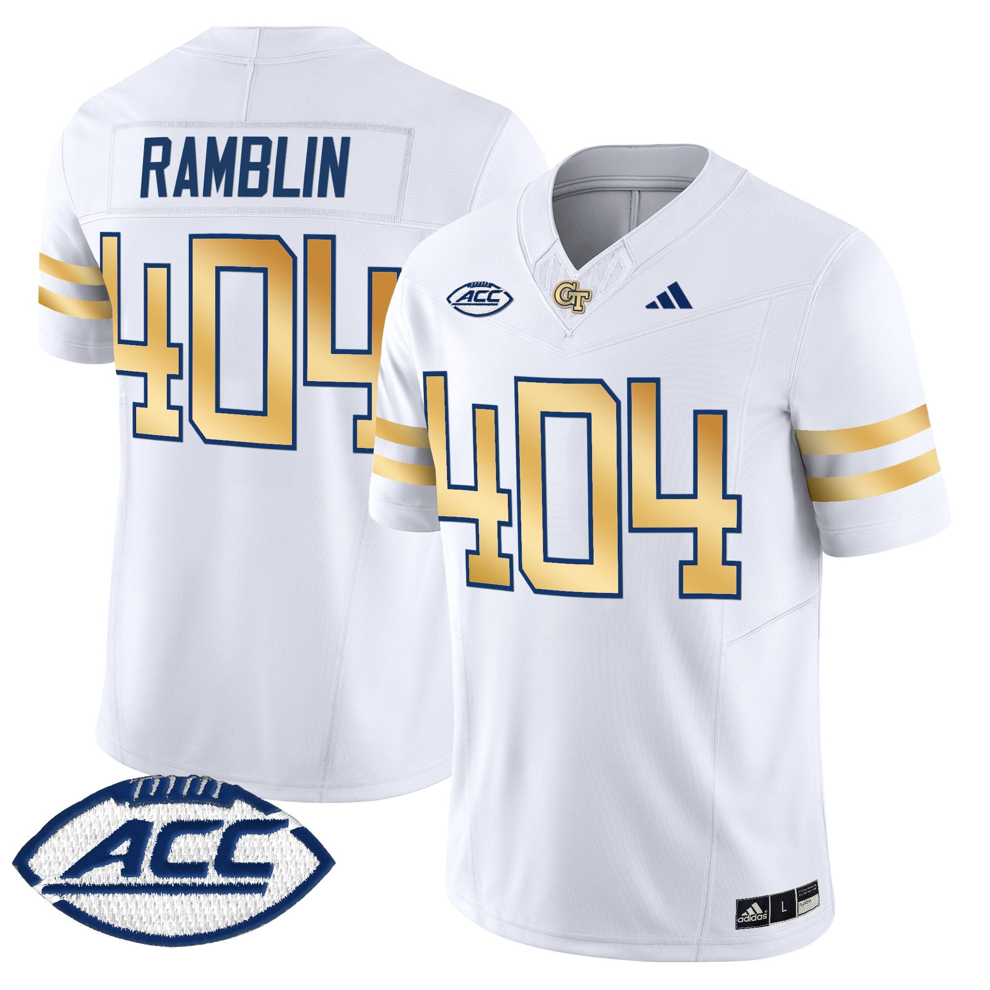 Youth's Georgia Tech Yellow Jackets 2025 Vapor Limited Jersey - All stitched