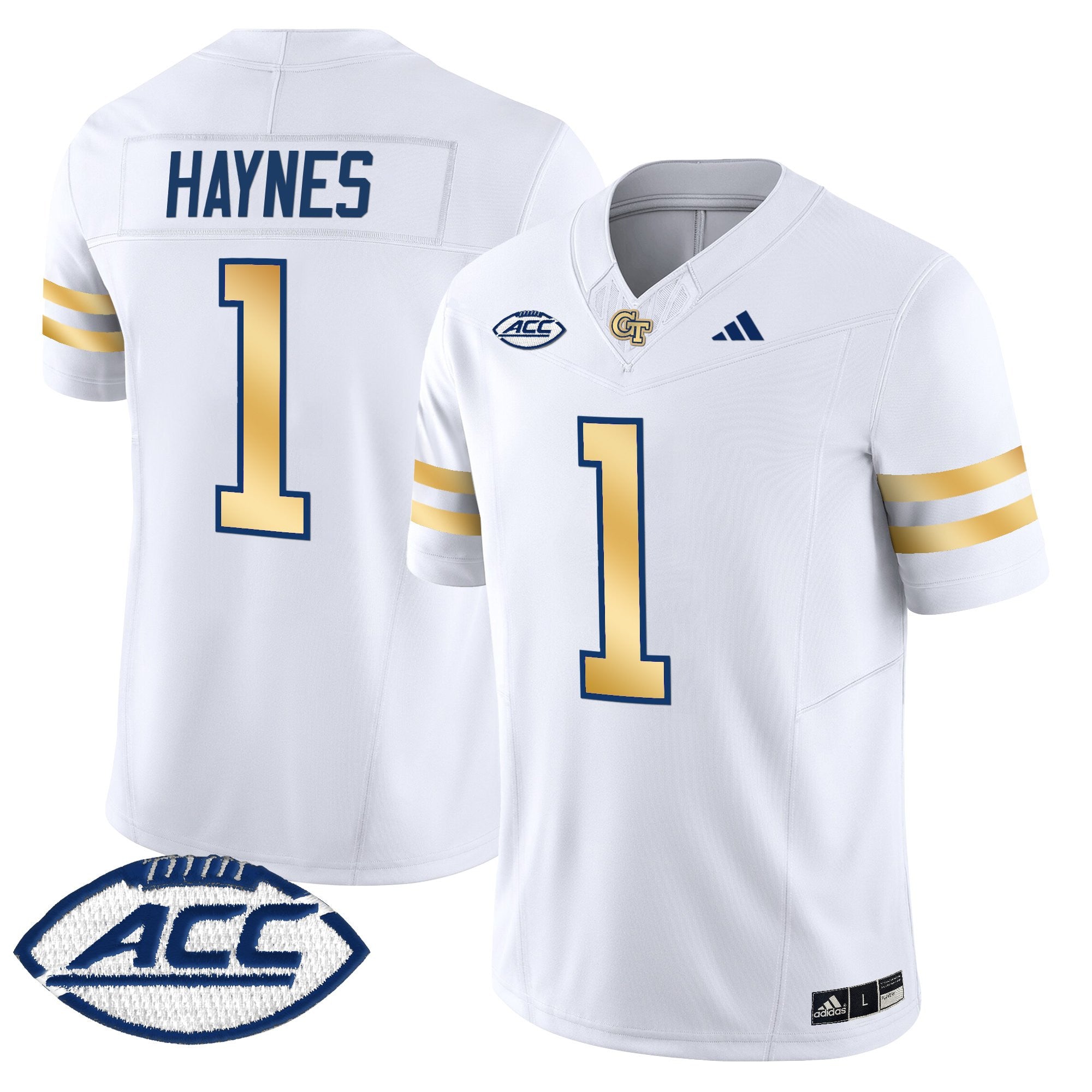 Youth's Georgia Tech Yellow Jackets 2025 Vapor Limited Jersey - All stitched