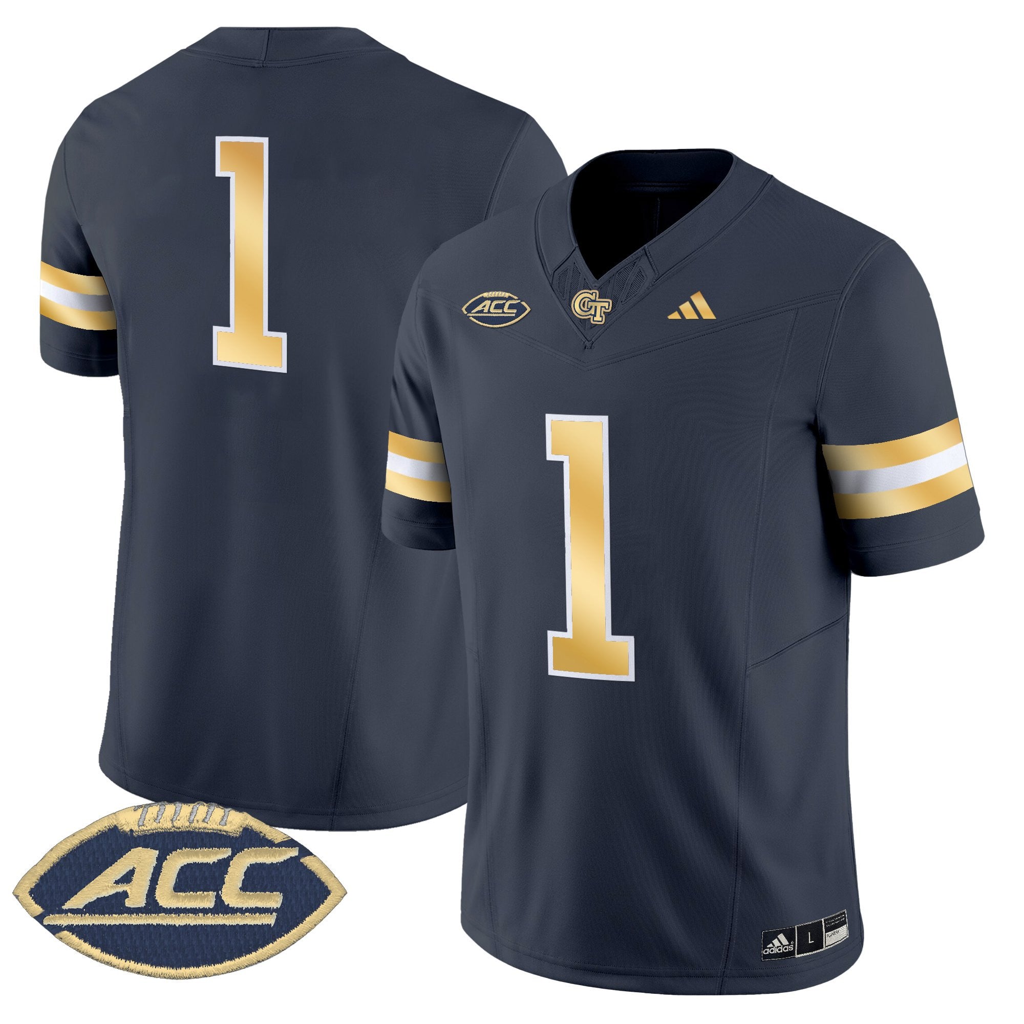 Youth's Georgia Tech Yellow Jackets 2025 Vapor Limited Jersey - All stitched