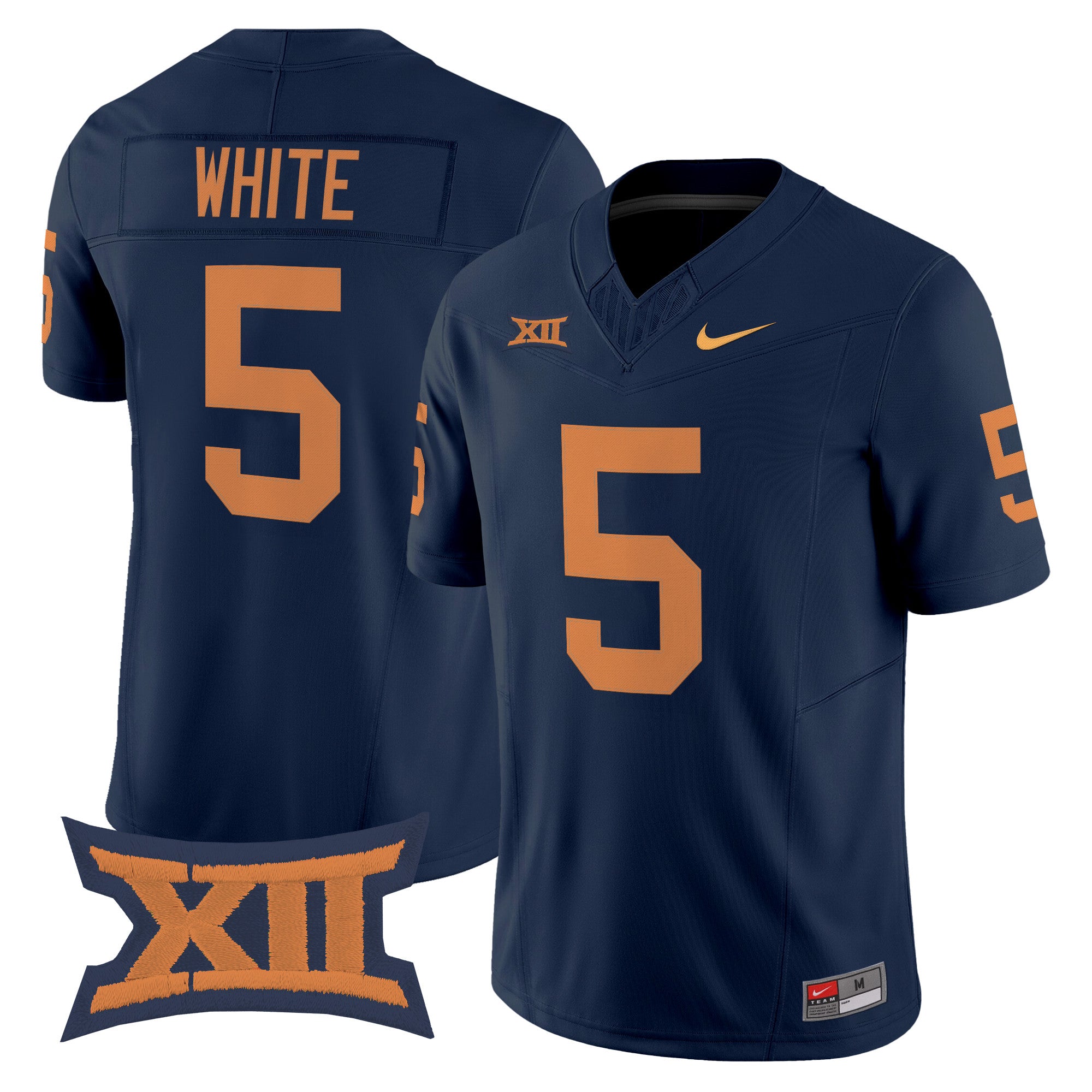 West Virginia Mountaineers 1965 Throwback Vapor Limited Jersey - All Stitched