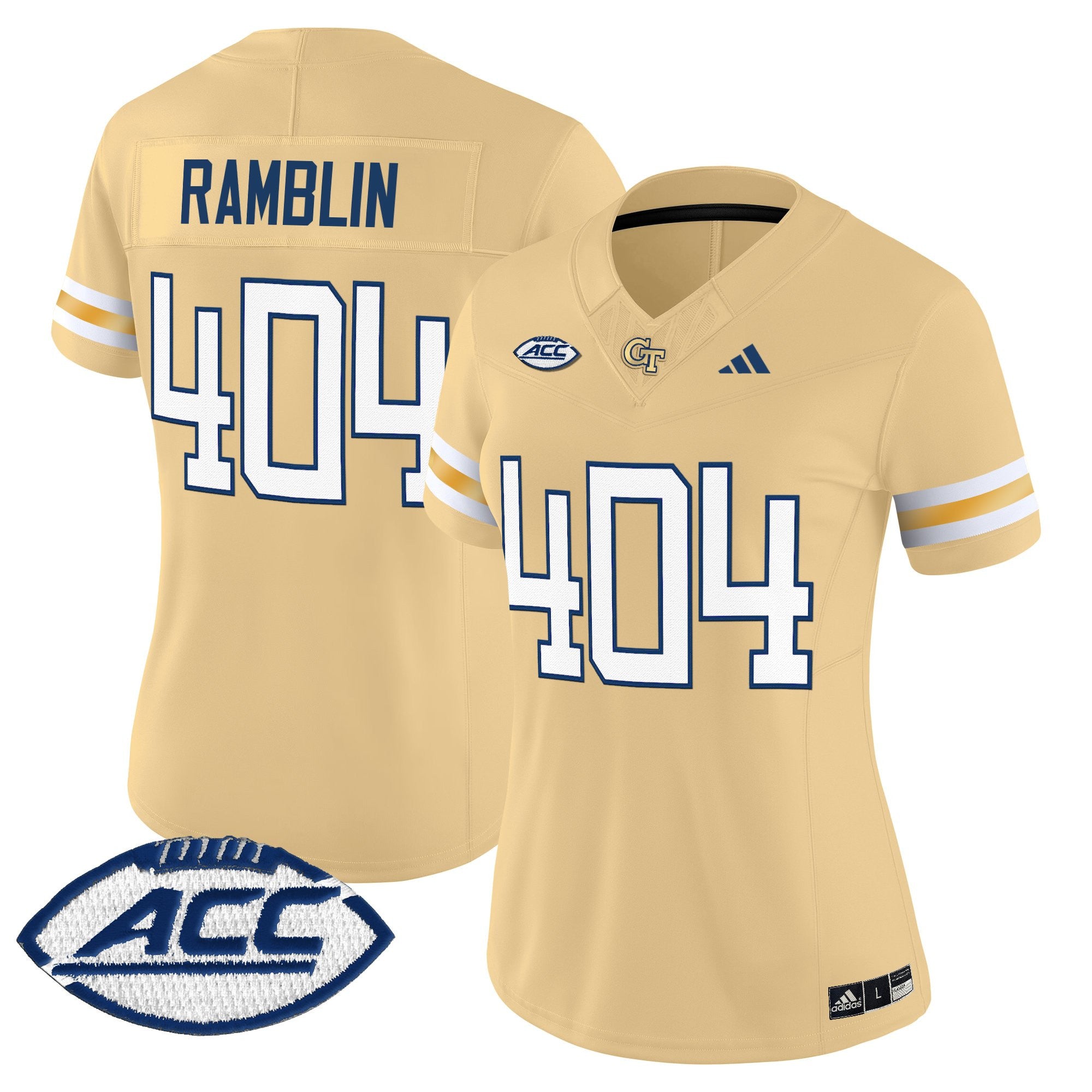 Women's Georgia Tech Yellow Jackets 2025 Vapor Limited Jersey - All stitched