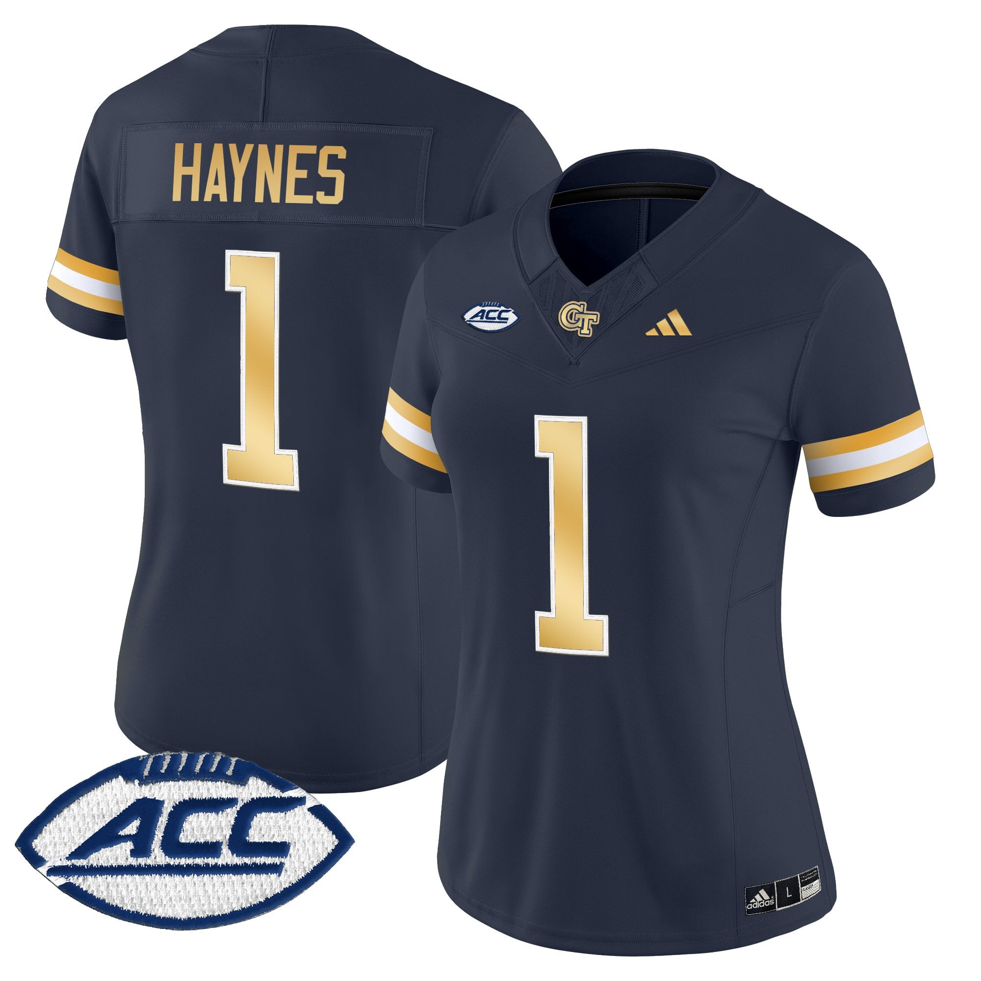 Women's Georgia Tech Yellow Jackets 2025 Vapor Limited Jersey - All stitched