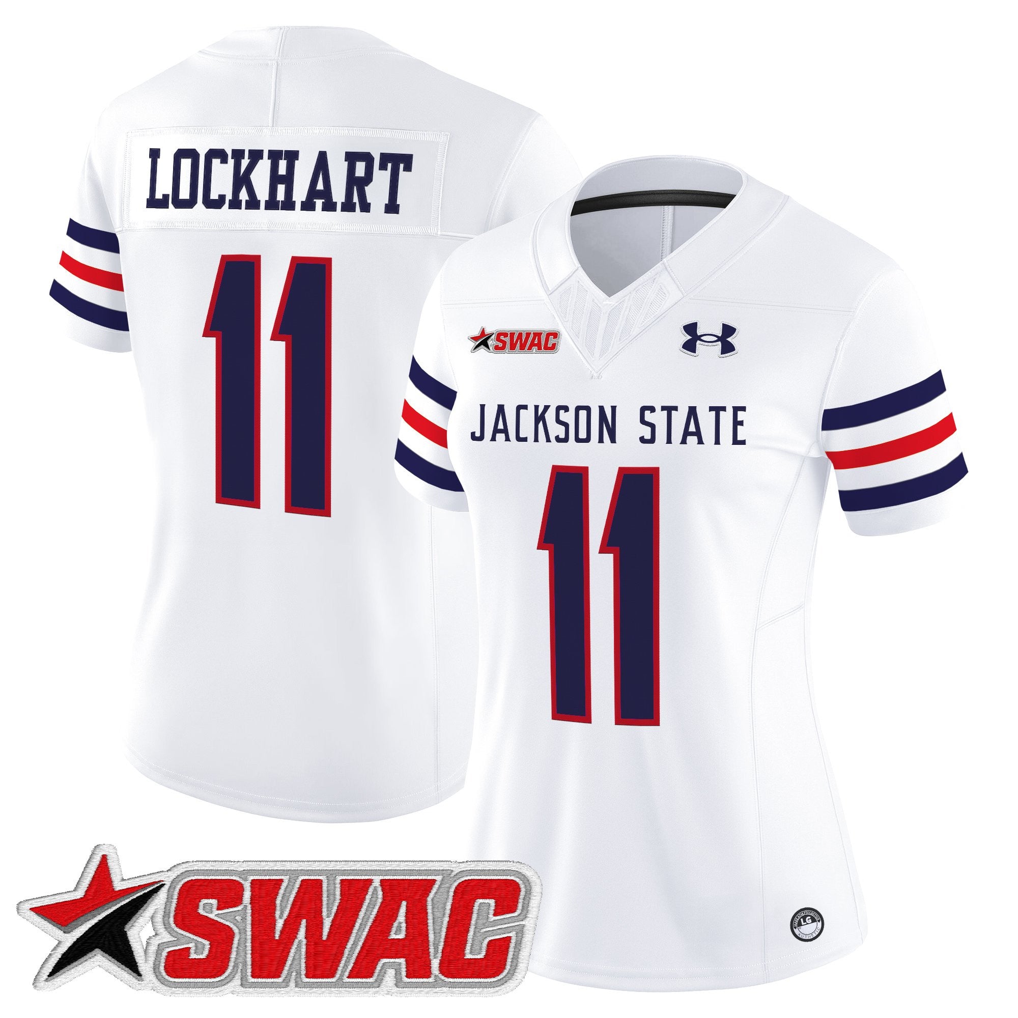 Women's Jackson State Tigers 2025 Vapor Limited Jersey - All Stitched