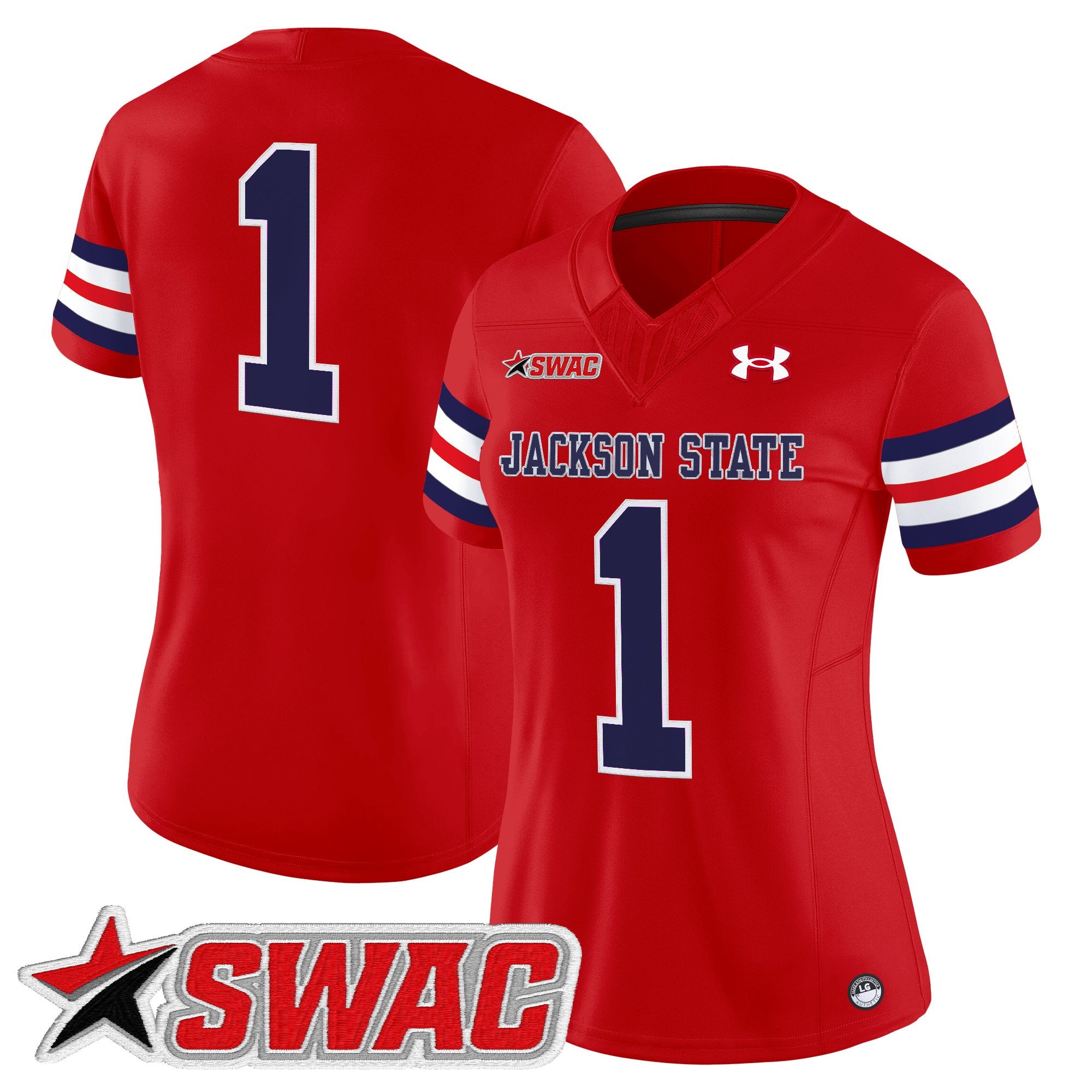 Women's Jackson State Tigers 2025 Vapor Limited Jersey - All Stitched