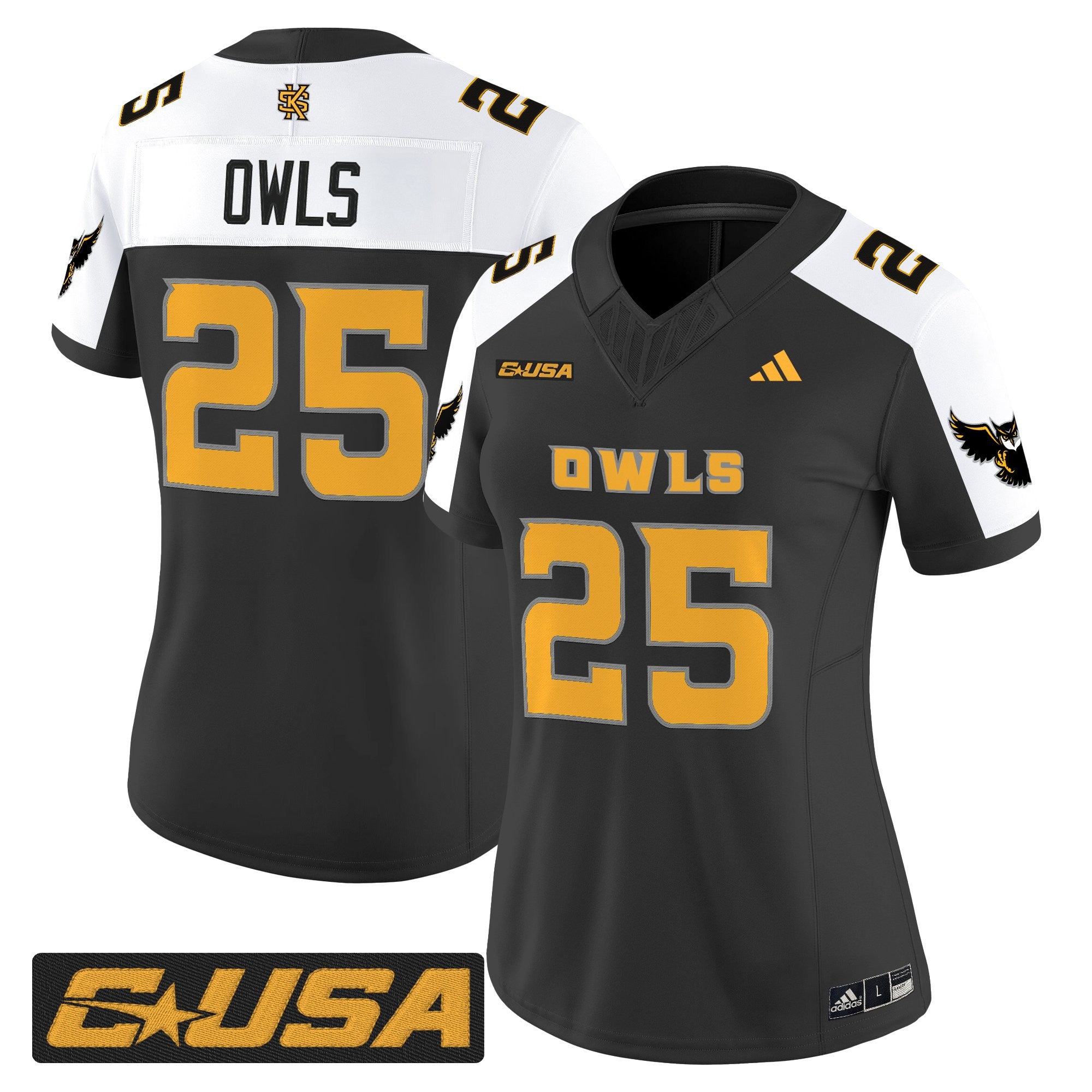 Women's Kennesaw State Owls 2025 Vapor Limited Jersey - All Stitched