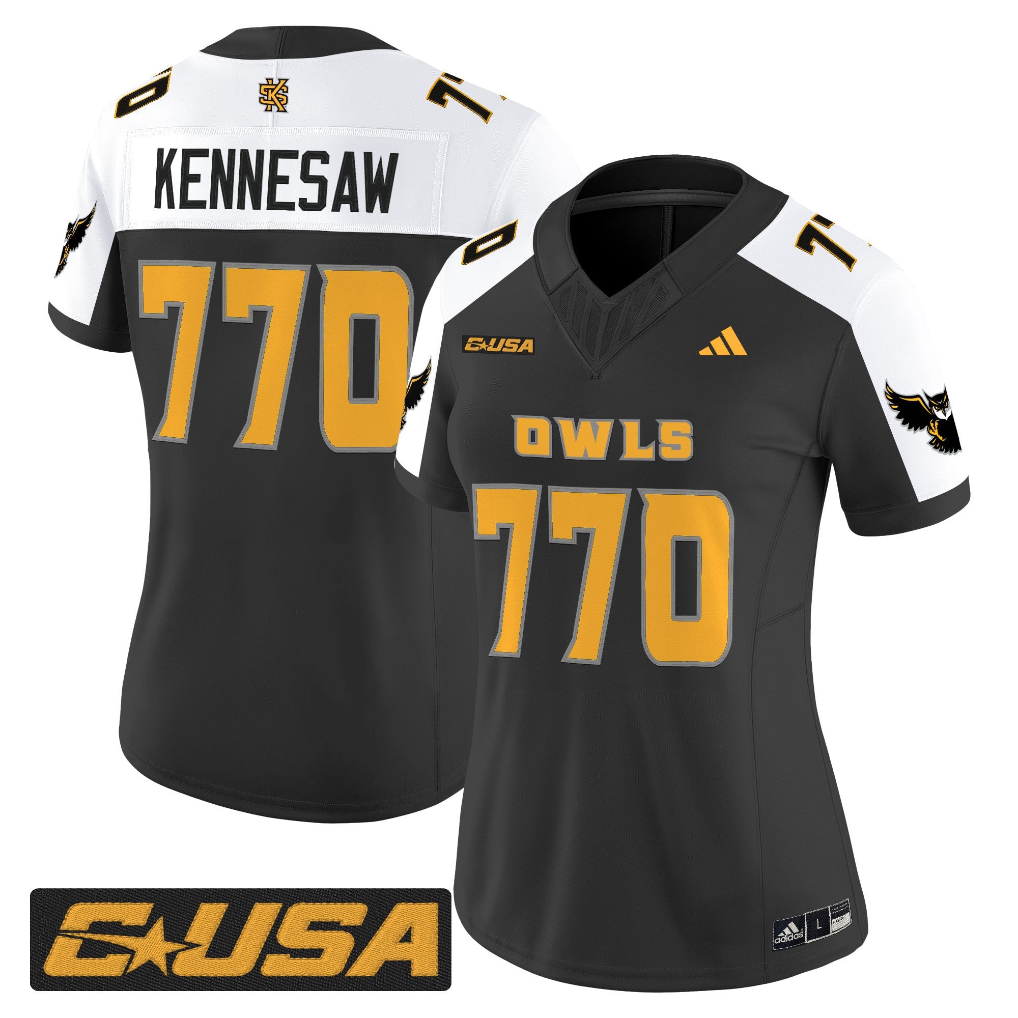 Women's Kennesaw State Owls 2025 Vapor Limited Jersey - All Stitched