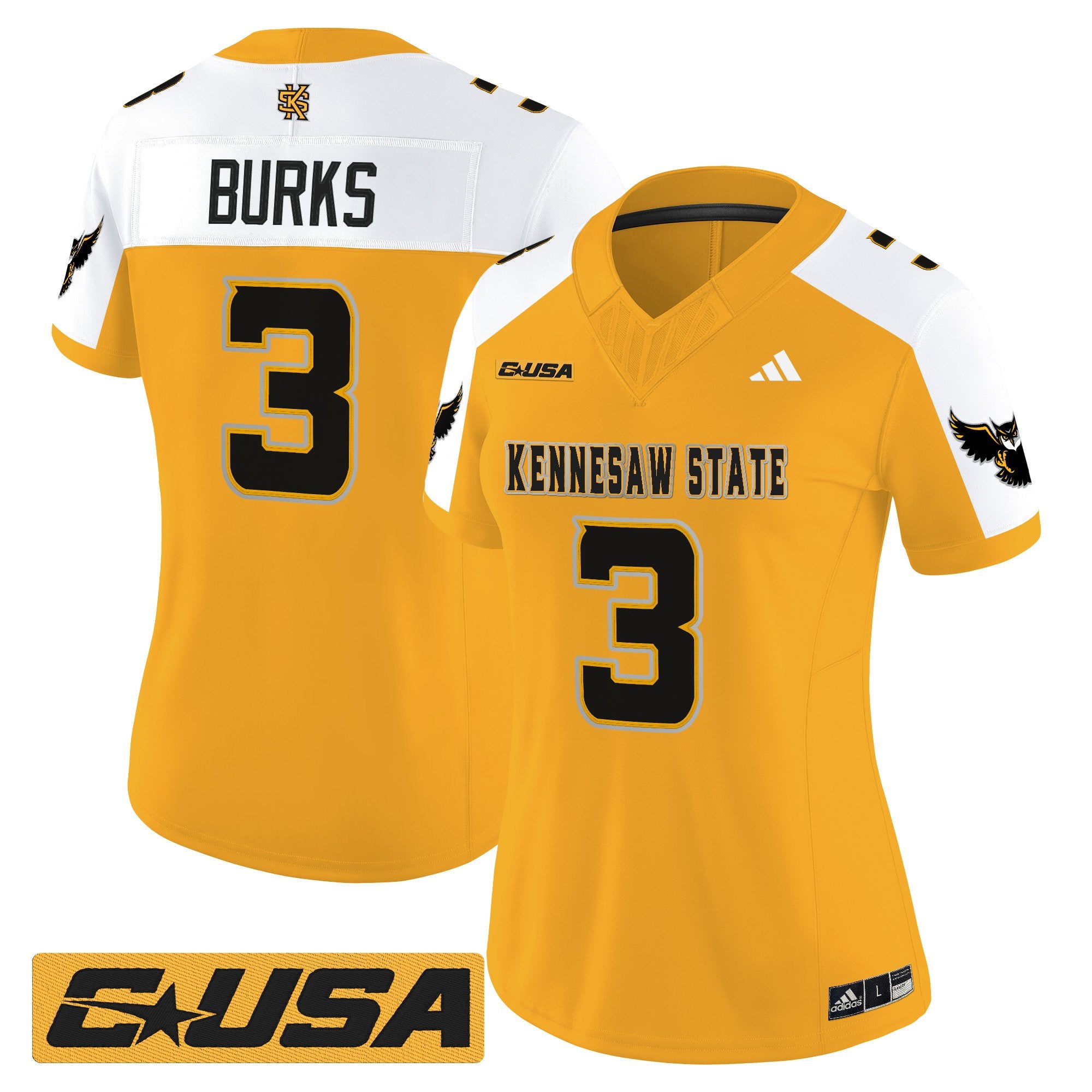 Women's Kennesaw State Owls 2025 Vapor Limited Jersey - All Stitched