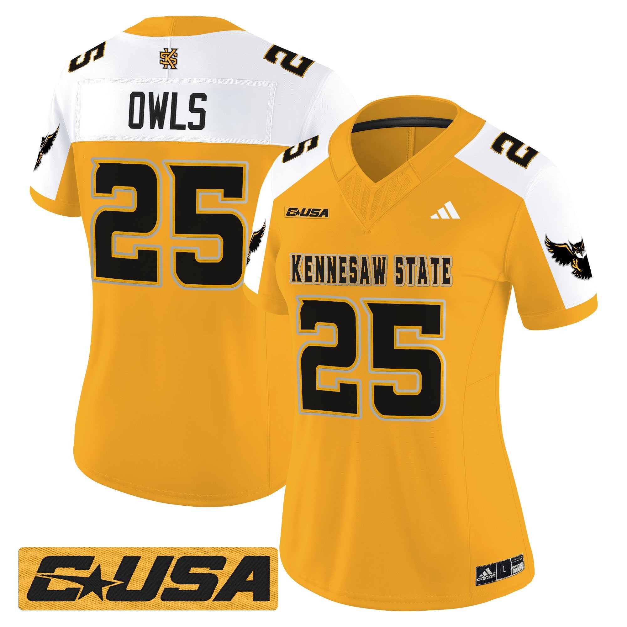 Women's Kennesaw State Owls 2025 Vapor Limited Jersey - All Stitched