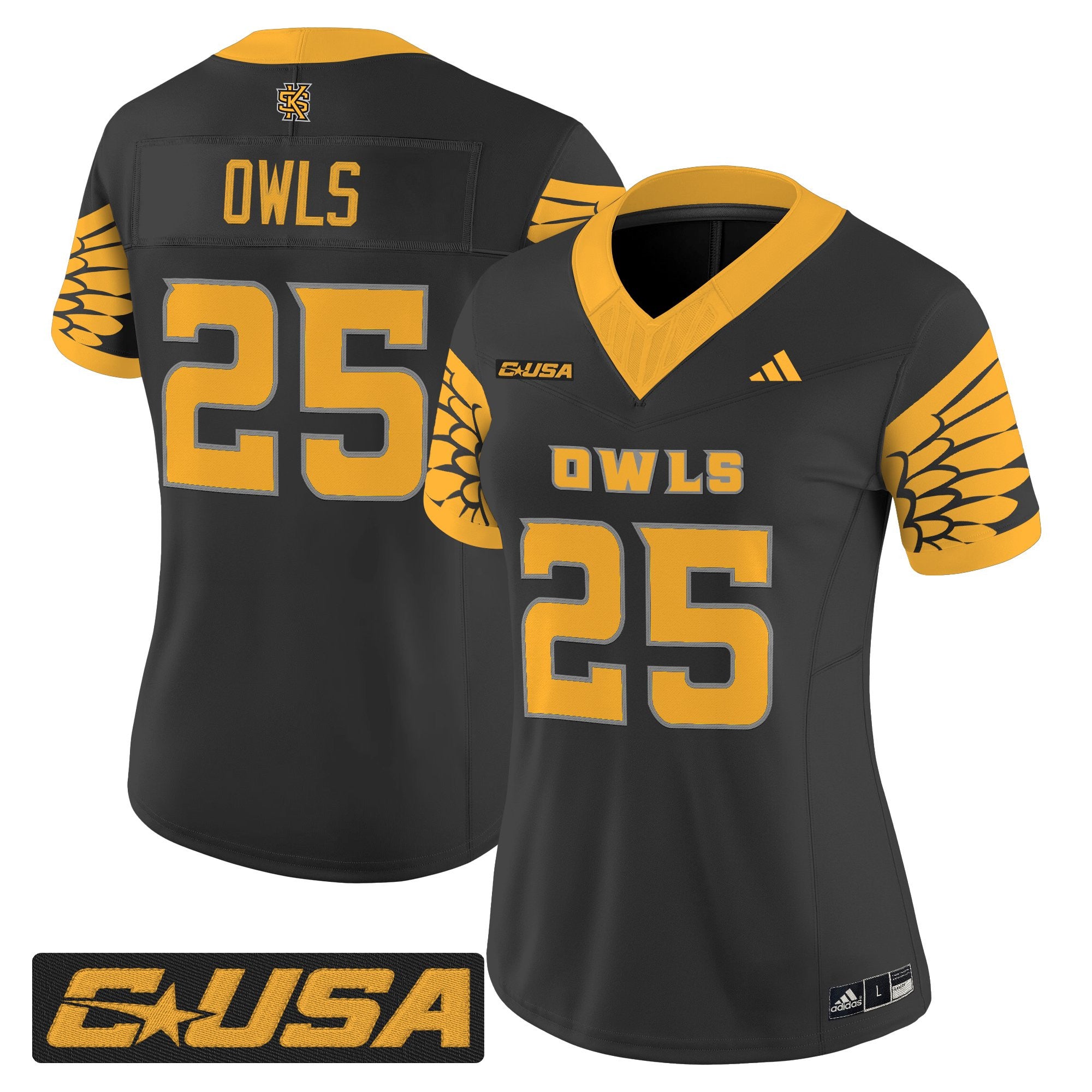 Women's Kennesaw State Owls 2025 Vapor Limited Jersey - All Stitched