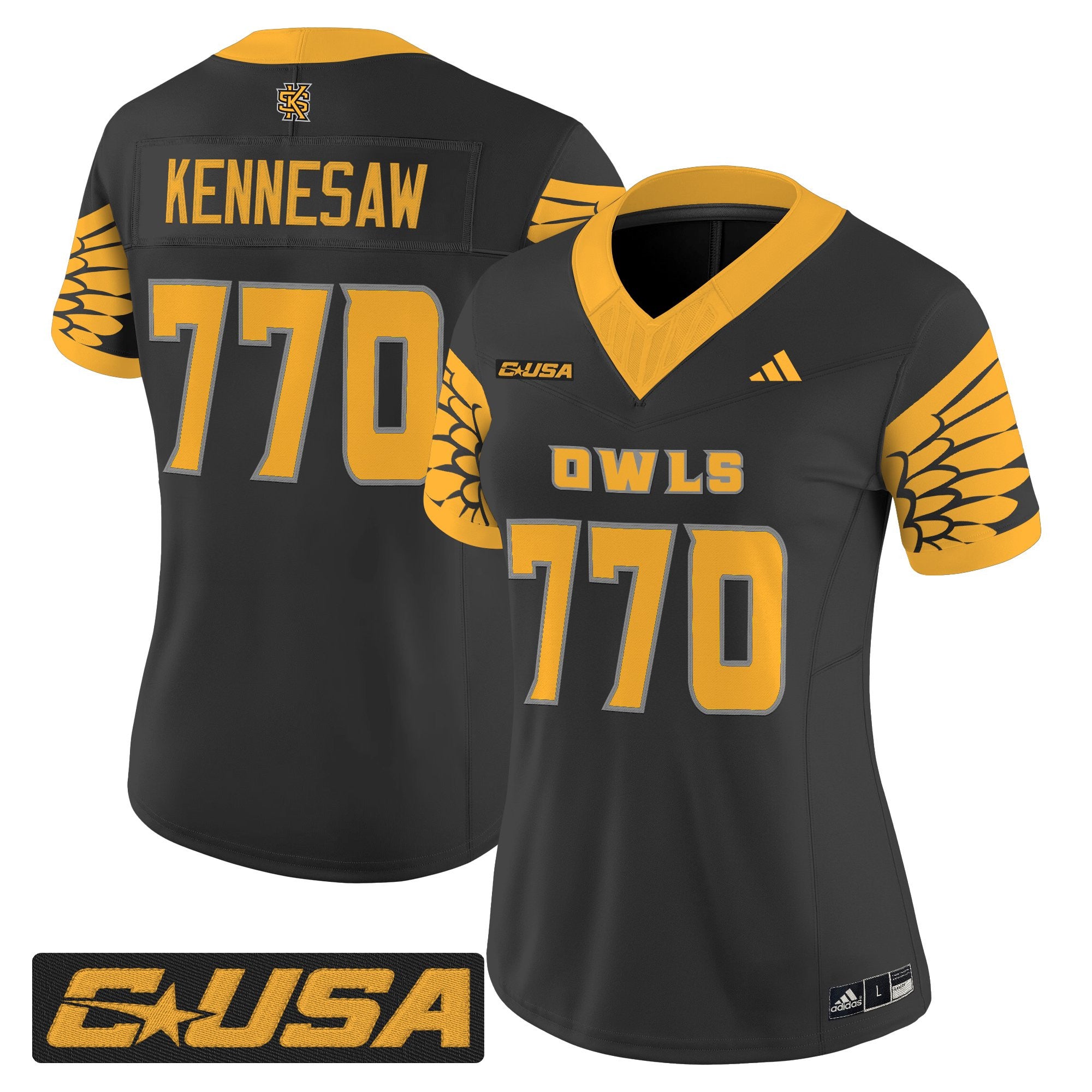 Women's Kennesaw State Owls 2025 Vapor Limited Jersey - All Stitched