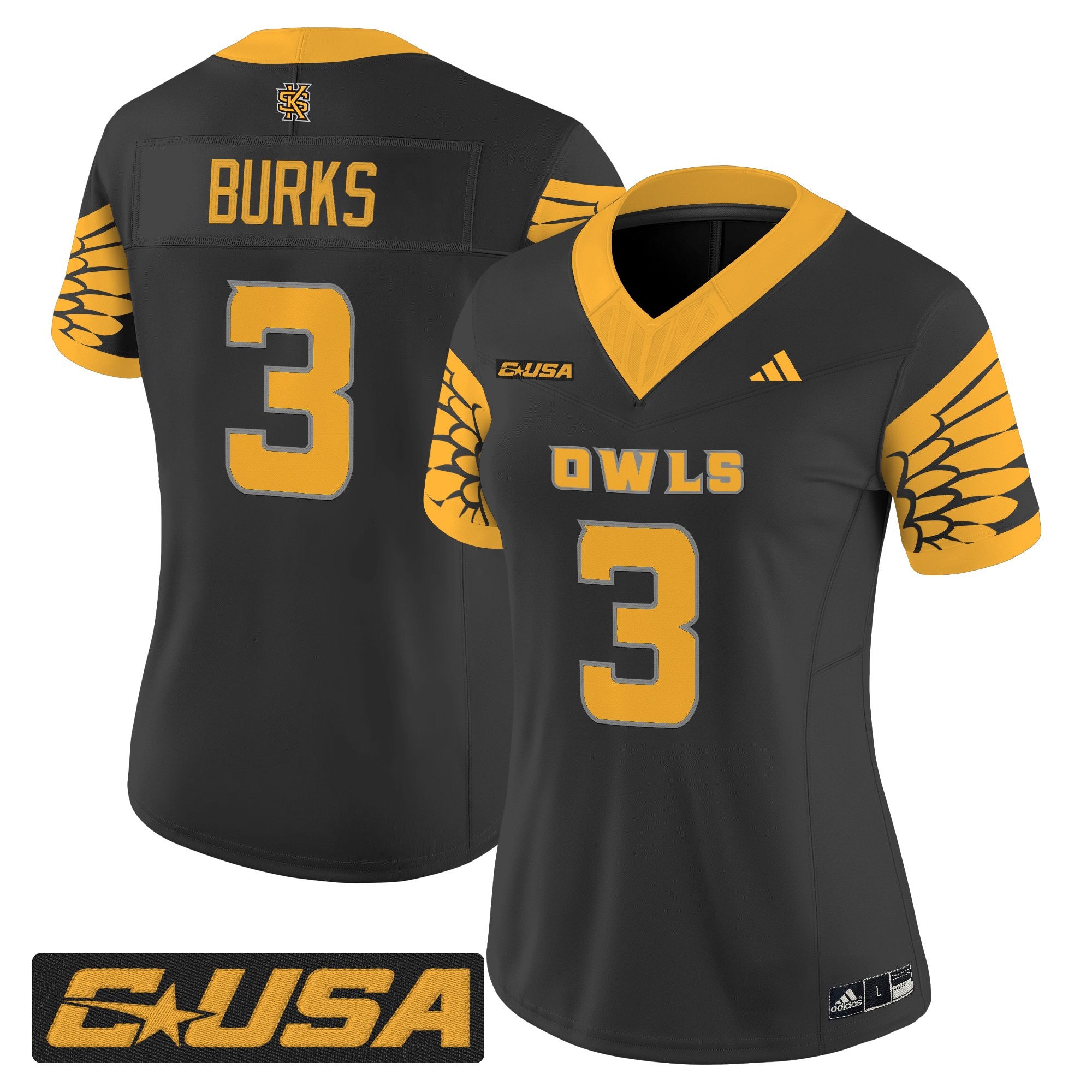 Women's Kennesaw State Owls 2025 Vapor Limited Jersey - All Stitched