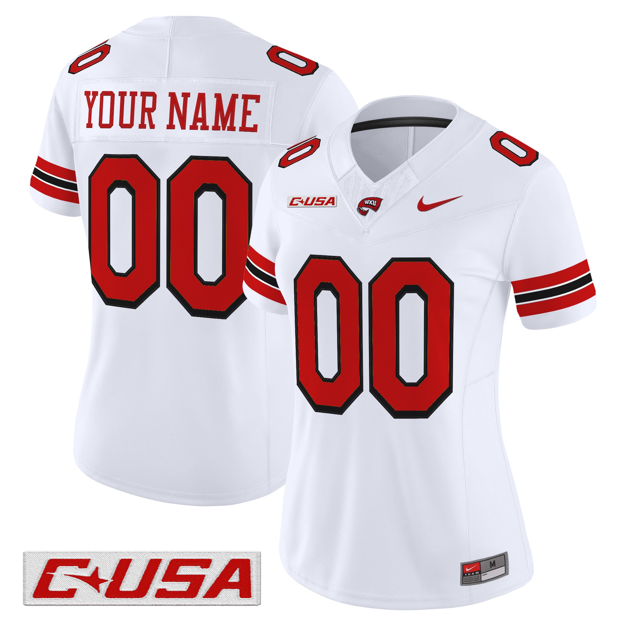 Western Kentucky Hilltoppers 2025 Vapor Limited Custom Jersey - All Stitched