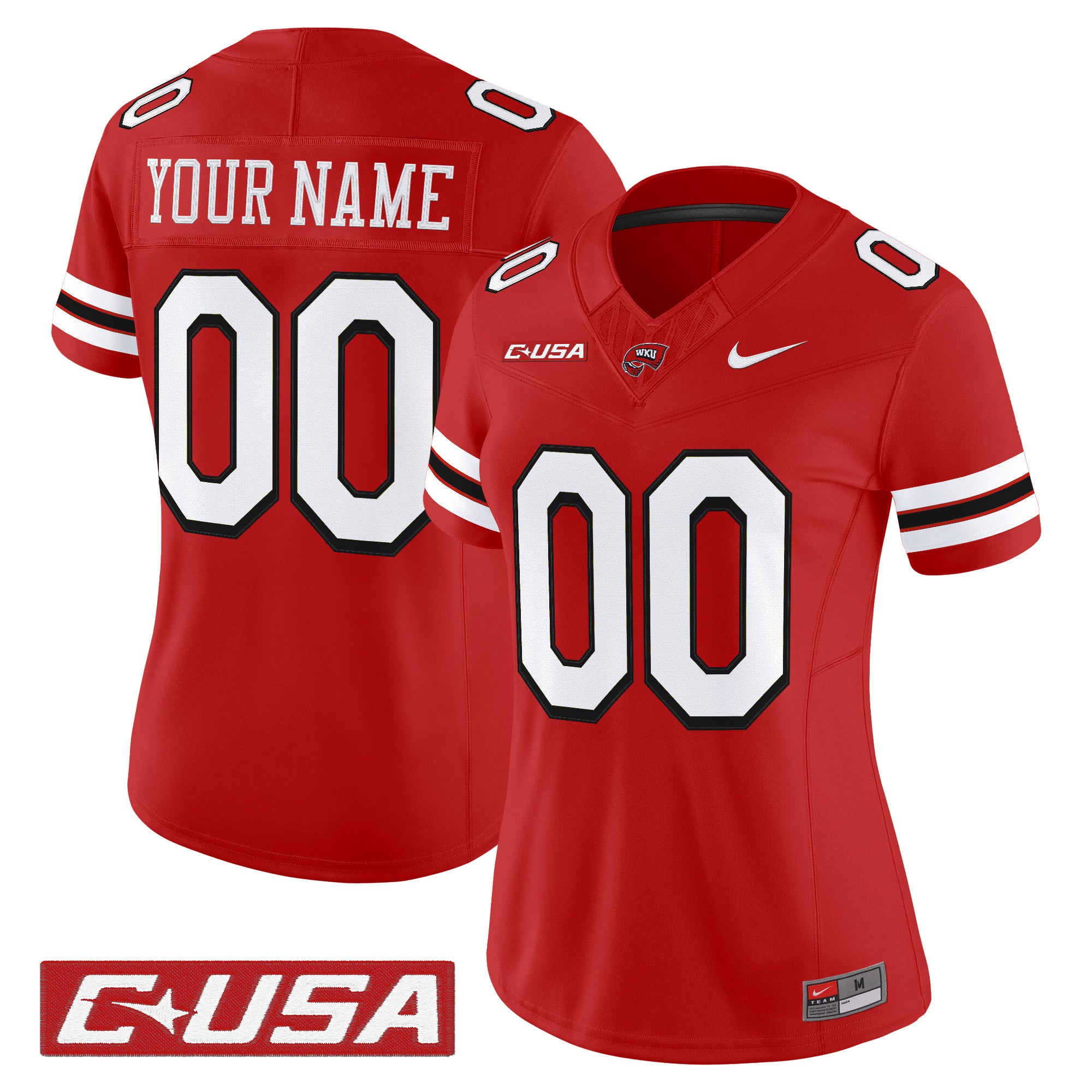 Western Kentucky Hilltoppers 2025 Vapor Limited Custom Jersey - All Stitched