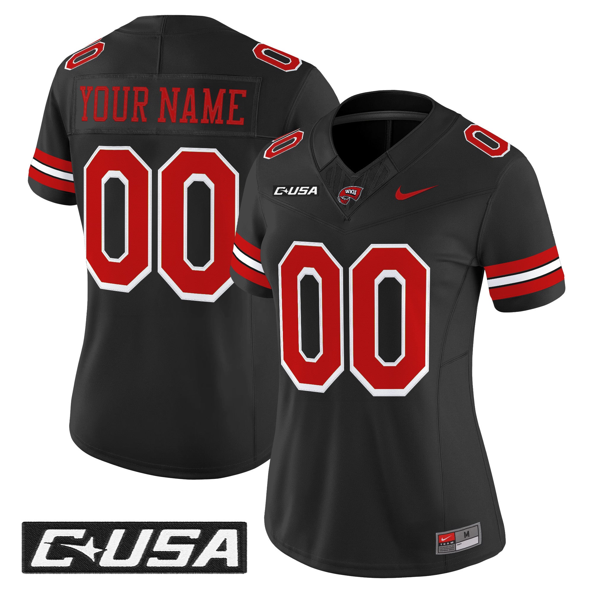 Western Kentucky Hilltoppers 2025 Vapor Limited Custom Jersey - All Stitched