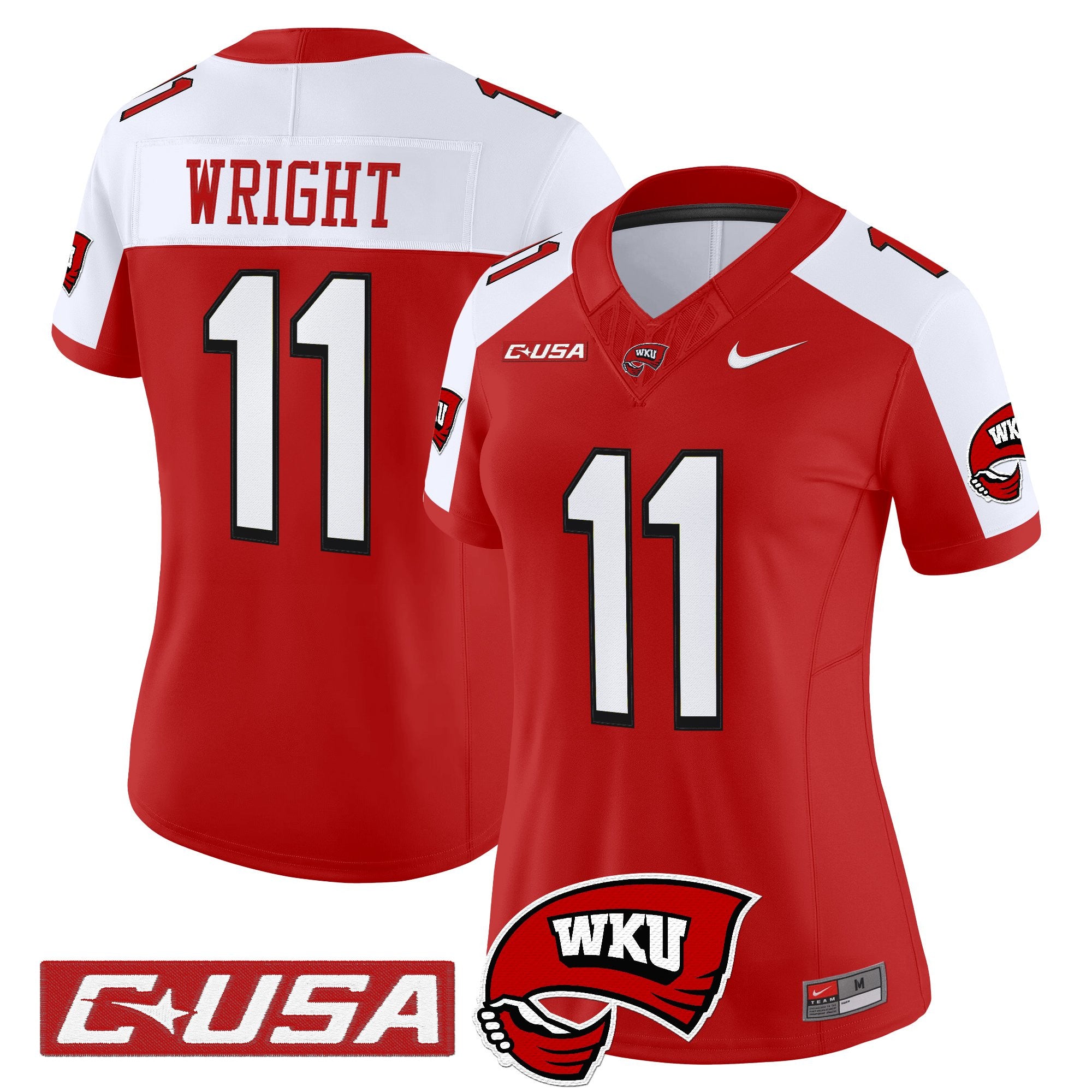 Women's Western Kentucky Hilltoppers 2025 Vapor Limited Jersey - All Stitched