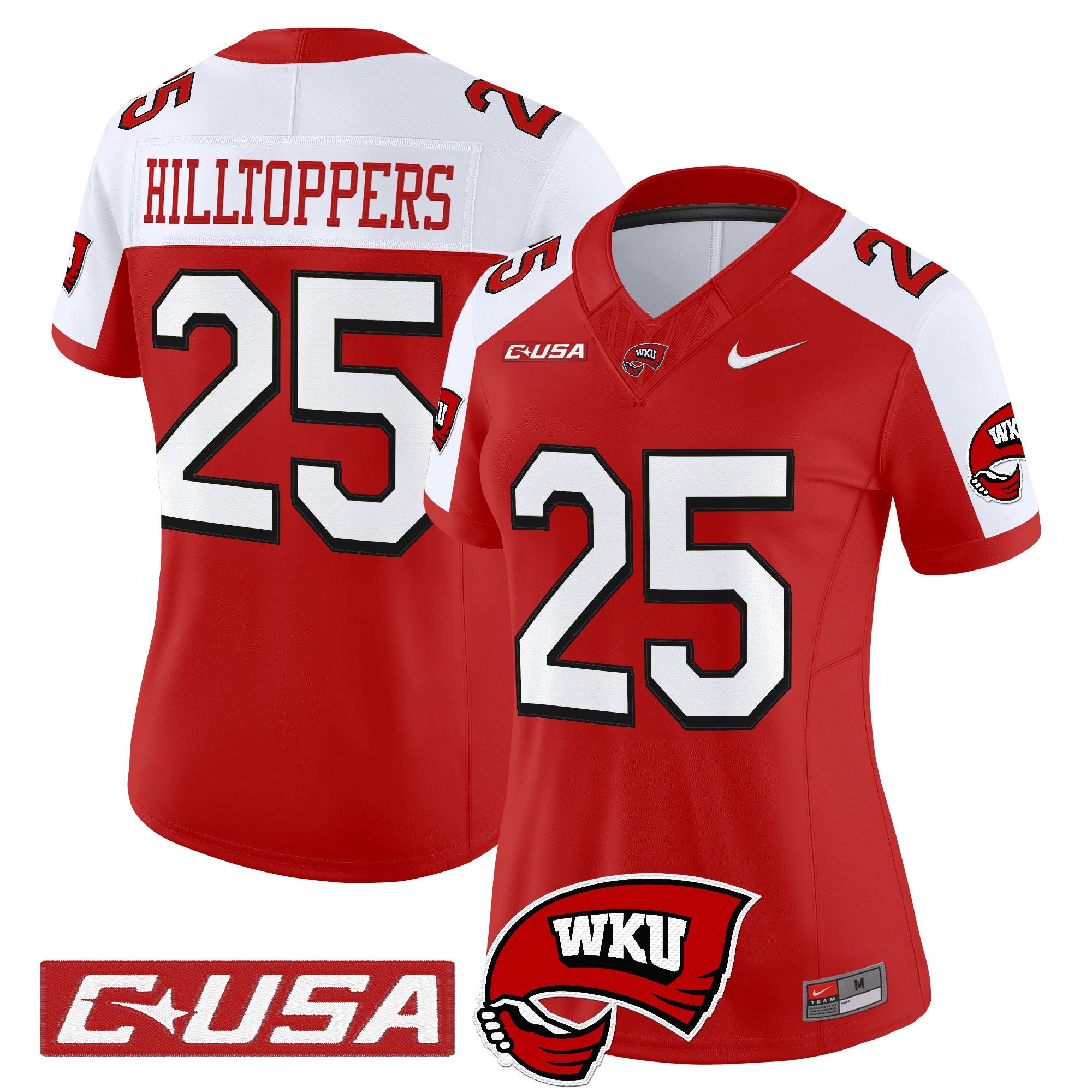 Women's Western Kentucky Hilltoppers 2025 Vapor Limited Jersey - All Stitched