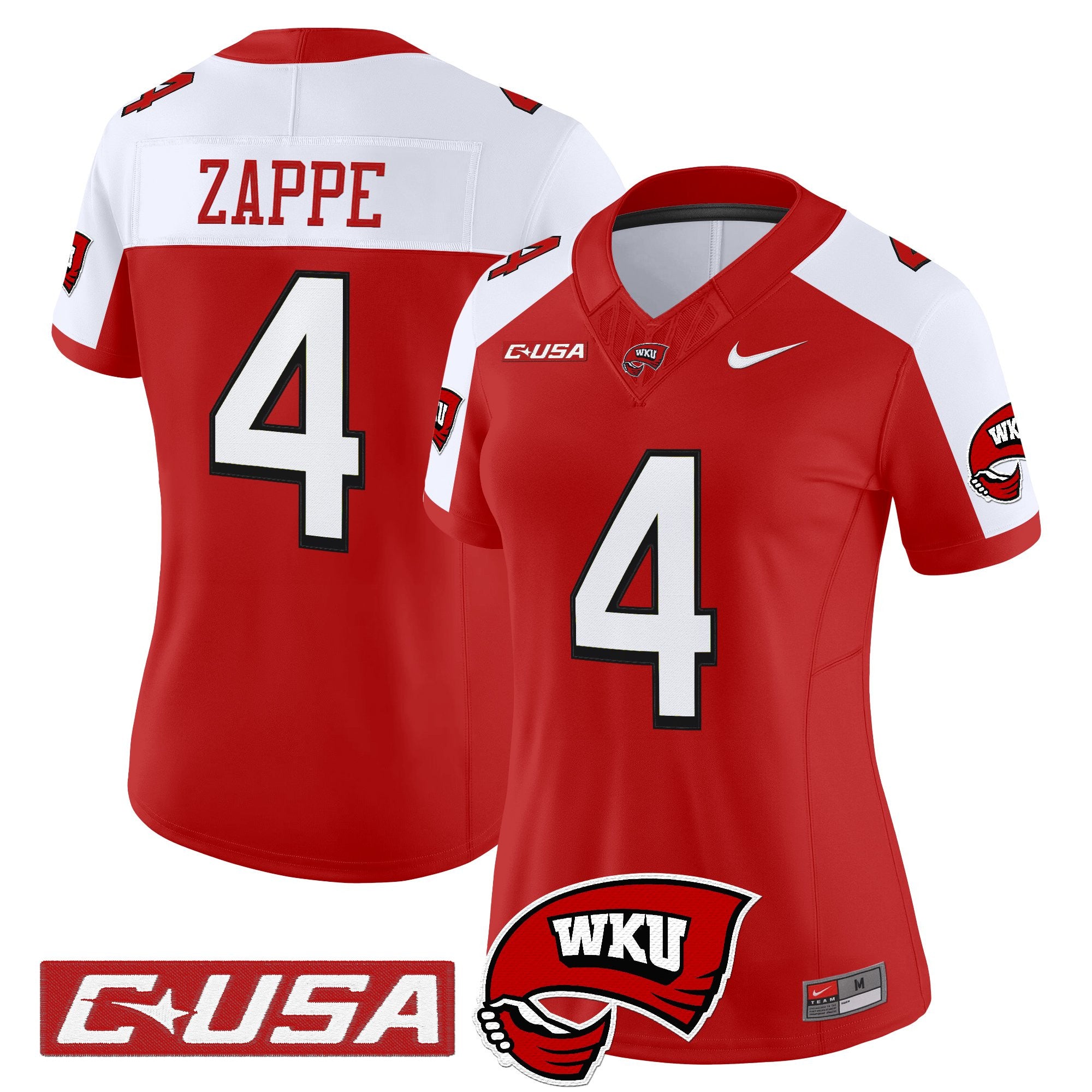 Women's Western Kentucky Hilltoppers 2025 Vapor Limited Jersey - All Stitched