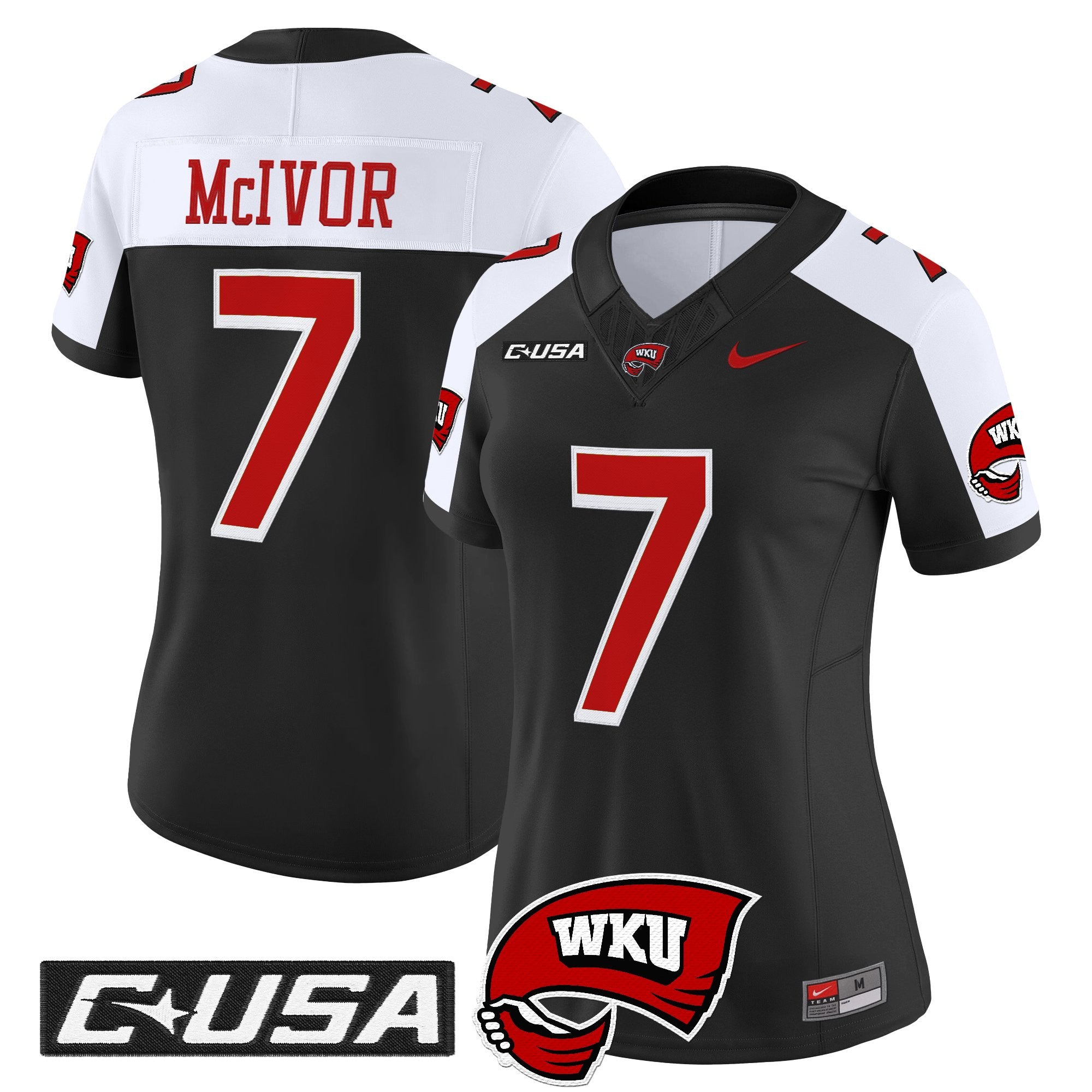 Women's Western Kentucky Hilltoppers 2025 Vapor Limited Jersey - All Stitched