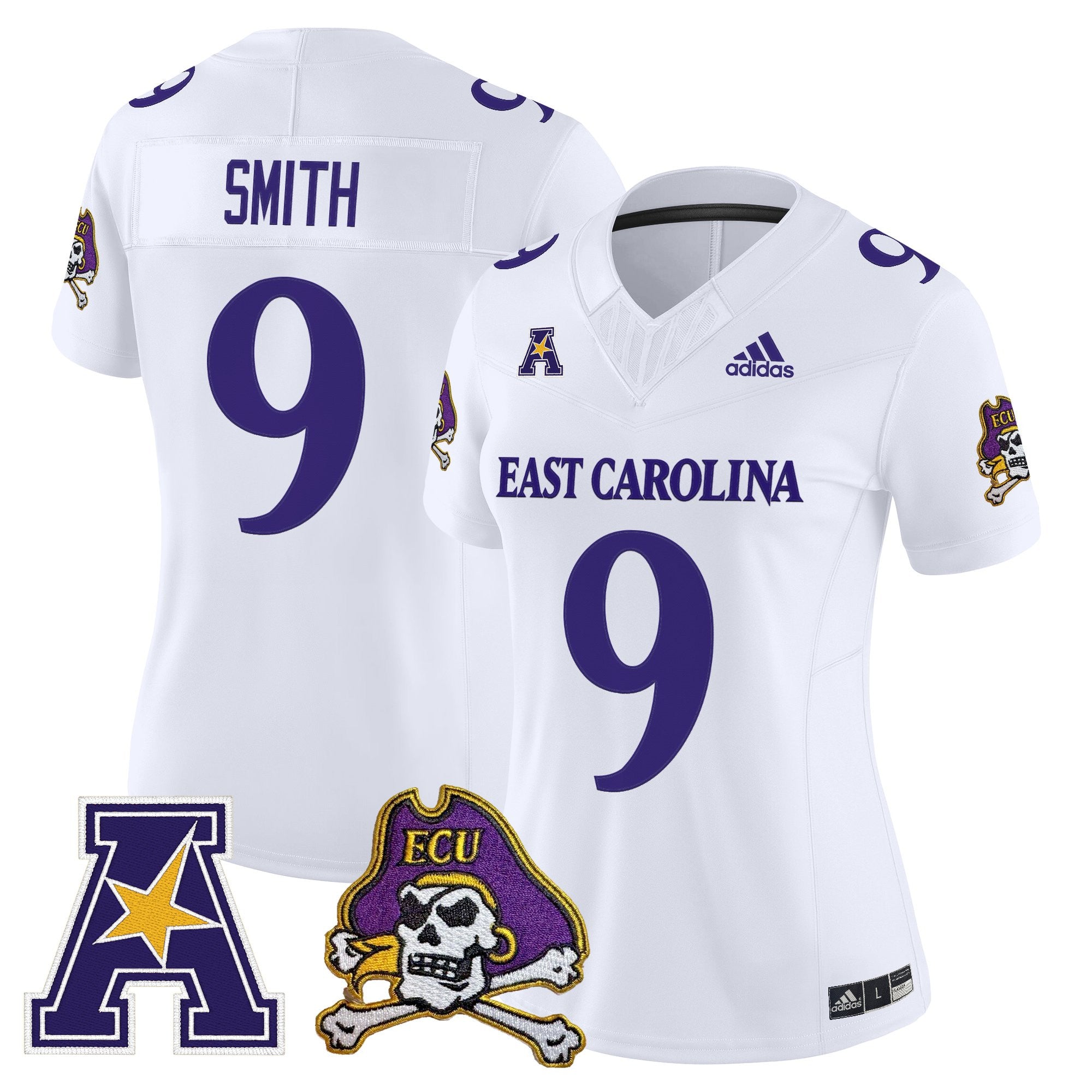 Women's East Carolina Pirates 2025 Vapor Limited Jersey - All Stitched