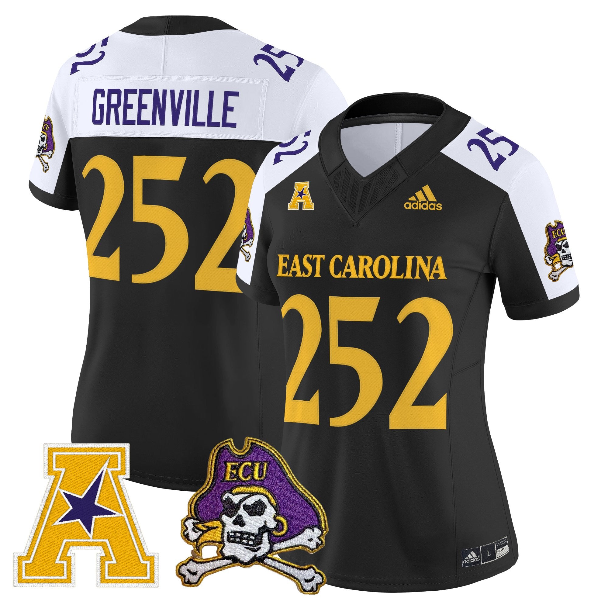 Women's East Carolina Pirates 2025 Vapor Limited Jersey - All Stitched