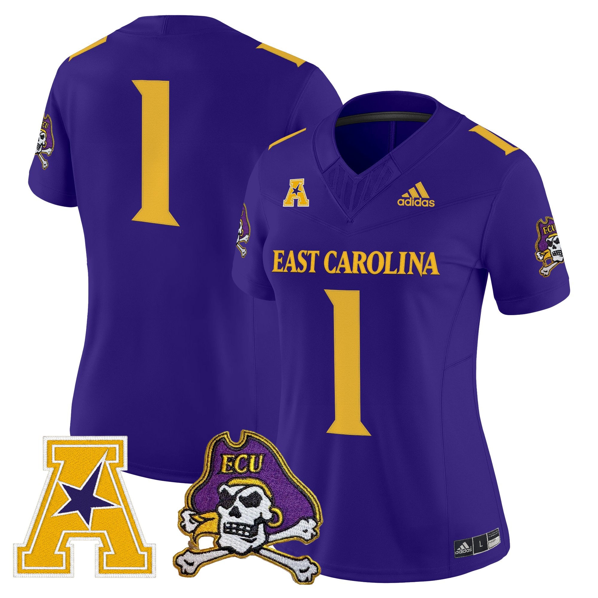 Women's East Carolina Pirates 2025 Vapor Limited Jersey - All Stitched