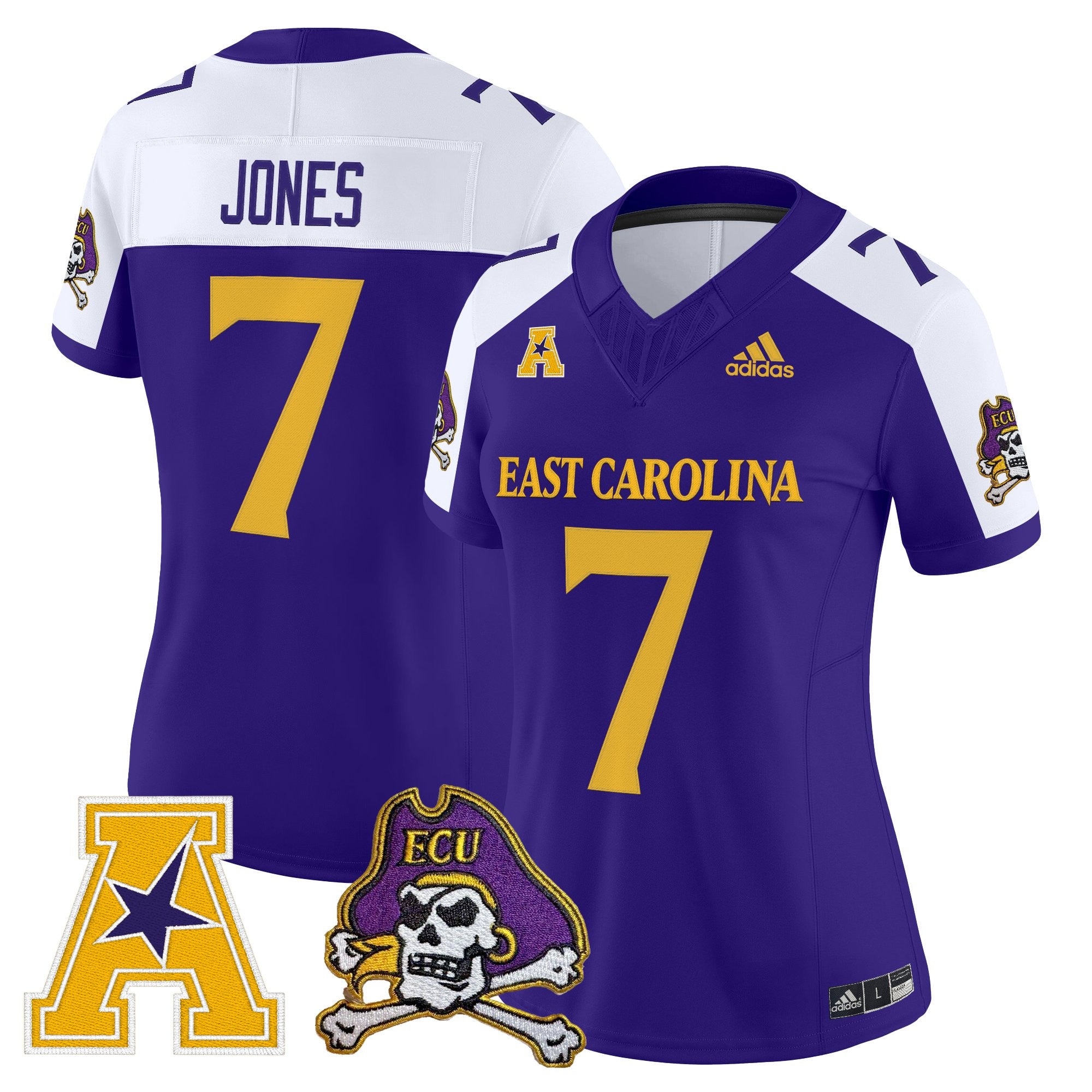 Women's East Carolina Pirates 2025 Vapor Limited Jersey - All Stitched