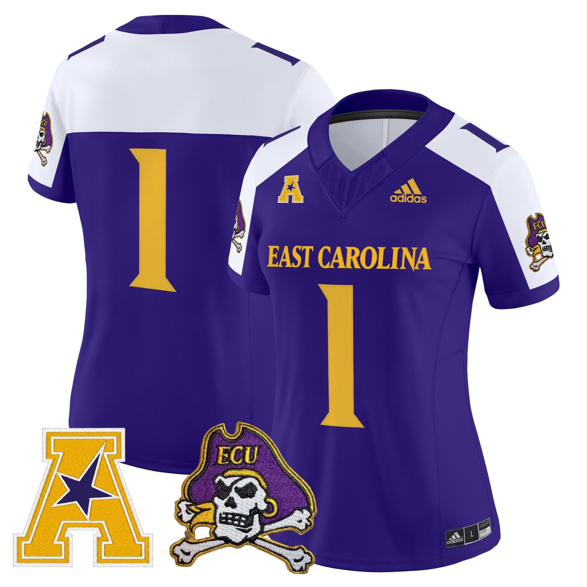 Women's East Carolina Pirates 2025 Vapor Limited Jersey - All Stitched