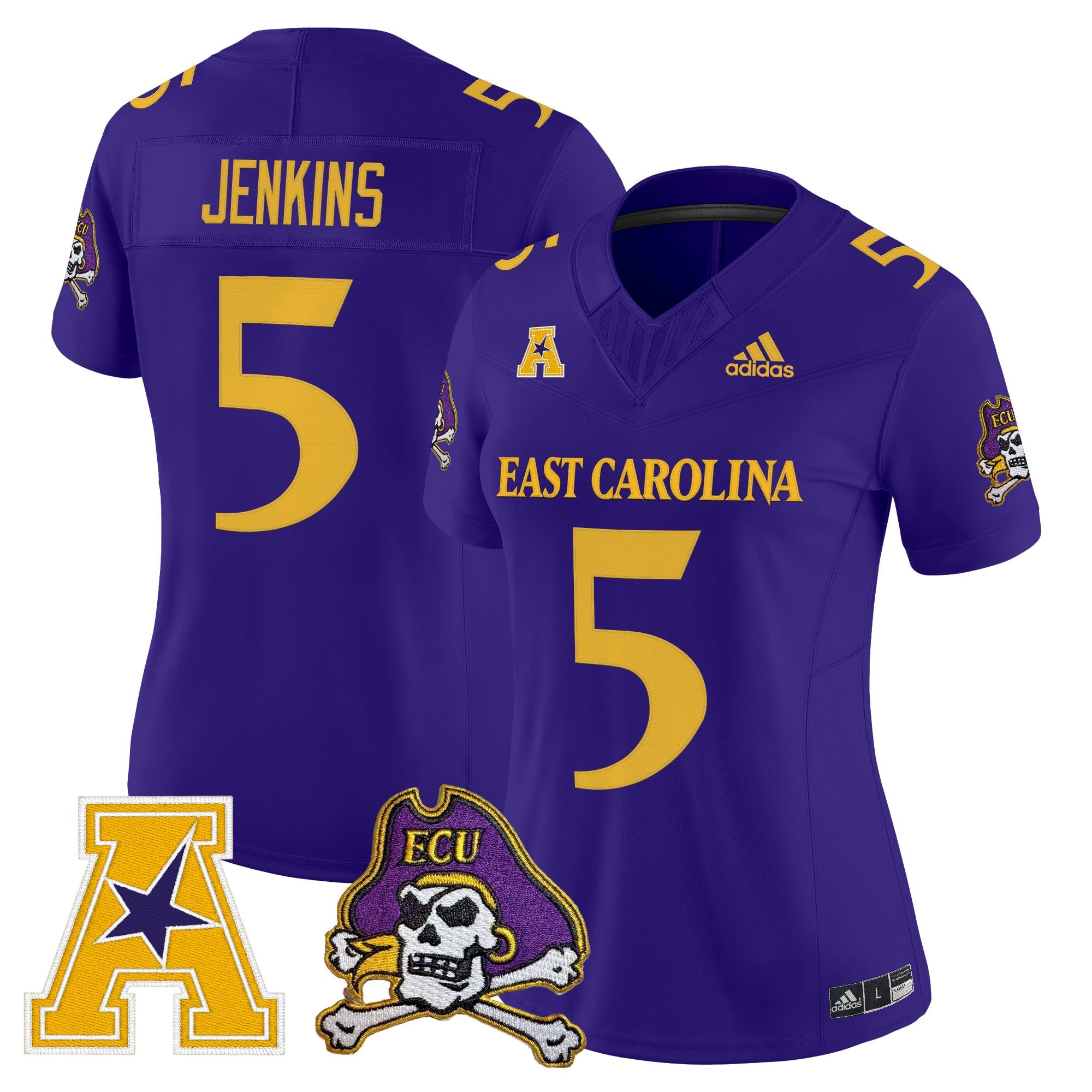 Women's East Carolina Pirates 2025 Vapor Limited Jersey - All Stitched