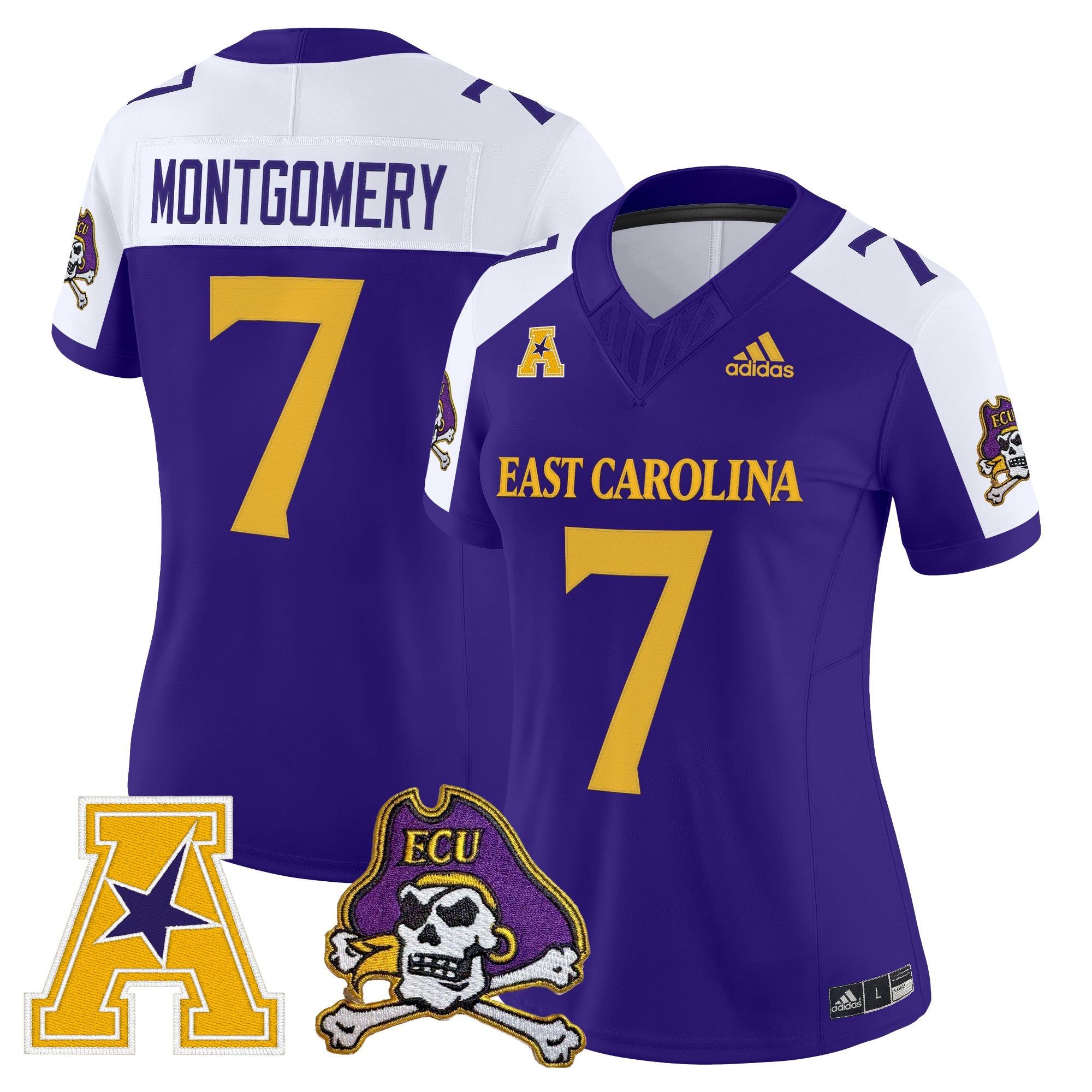 Women's East Carolina Pirates 2025 Vapor Limited Jersey - All Stitched