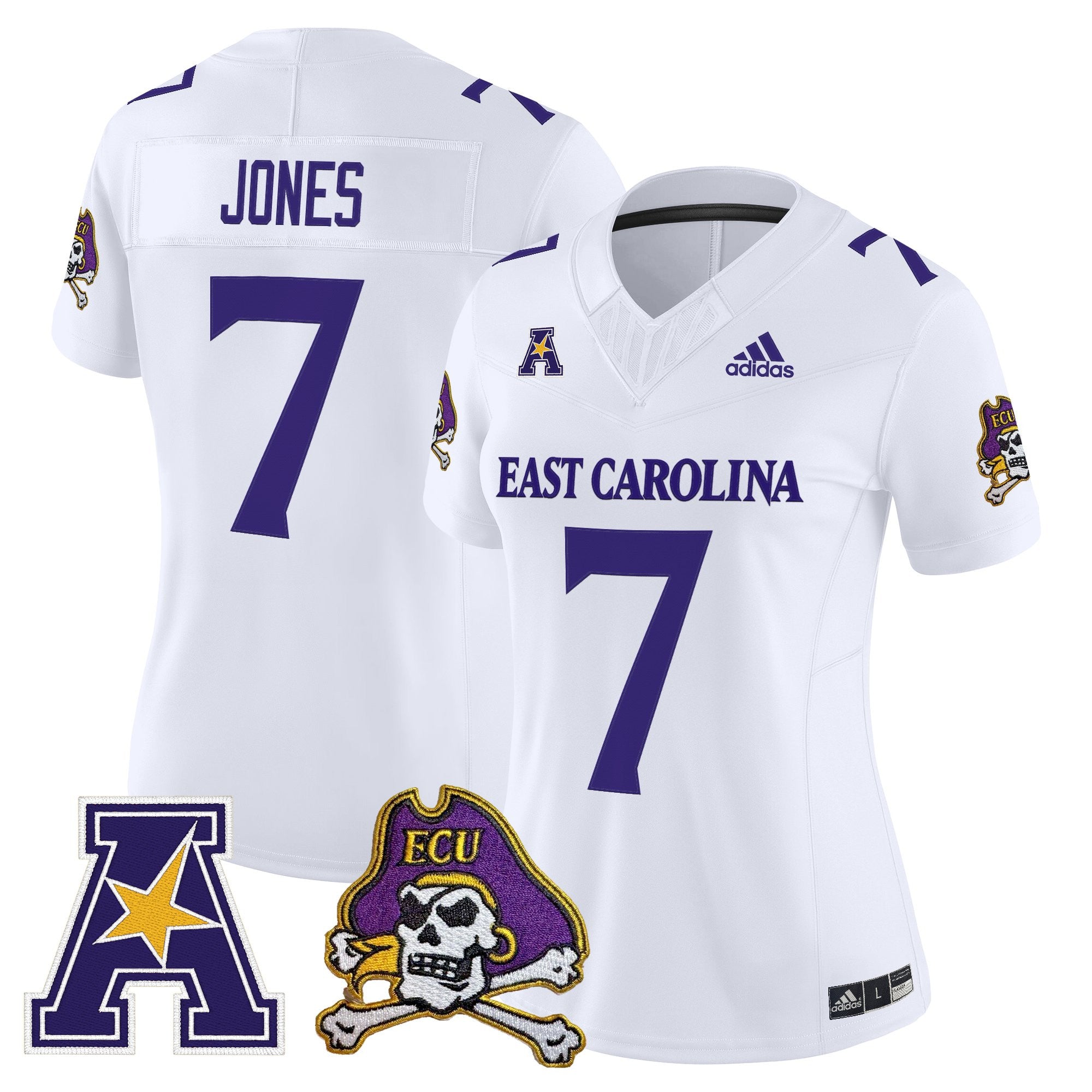 Women's East Carolina Pirates 2025 Vapor Limited Jersey - All Stitched