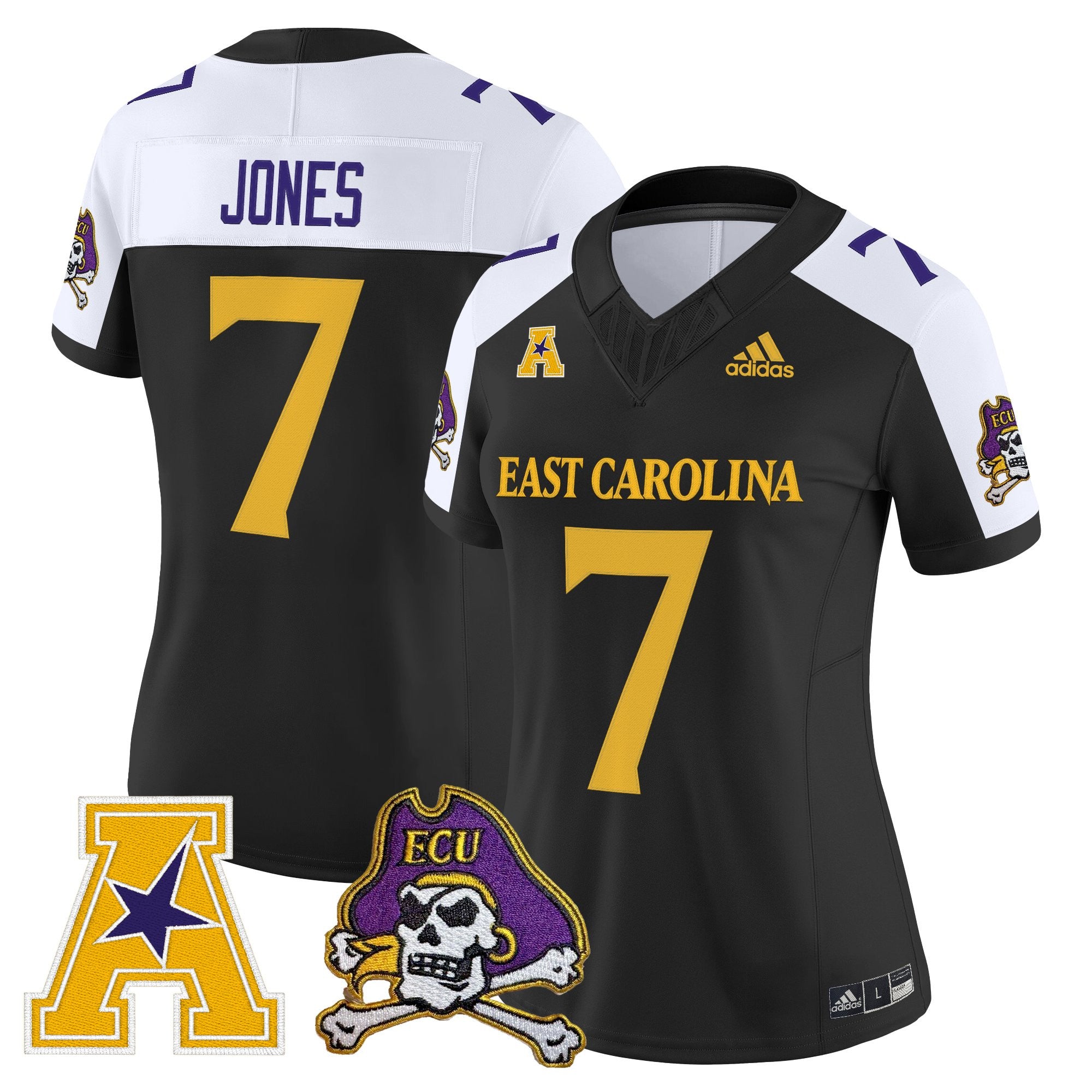 Women's East Carolina Pirates 2025 Vapor Limited Jersey - All Stitched
