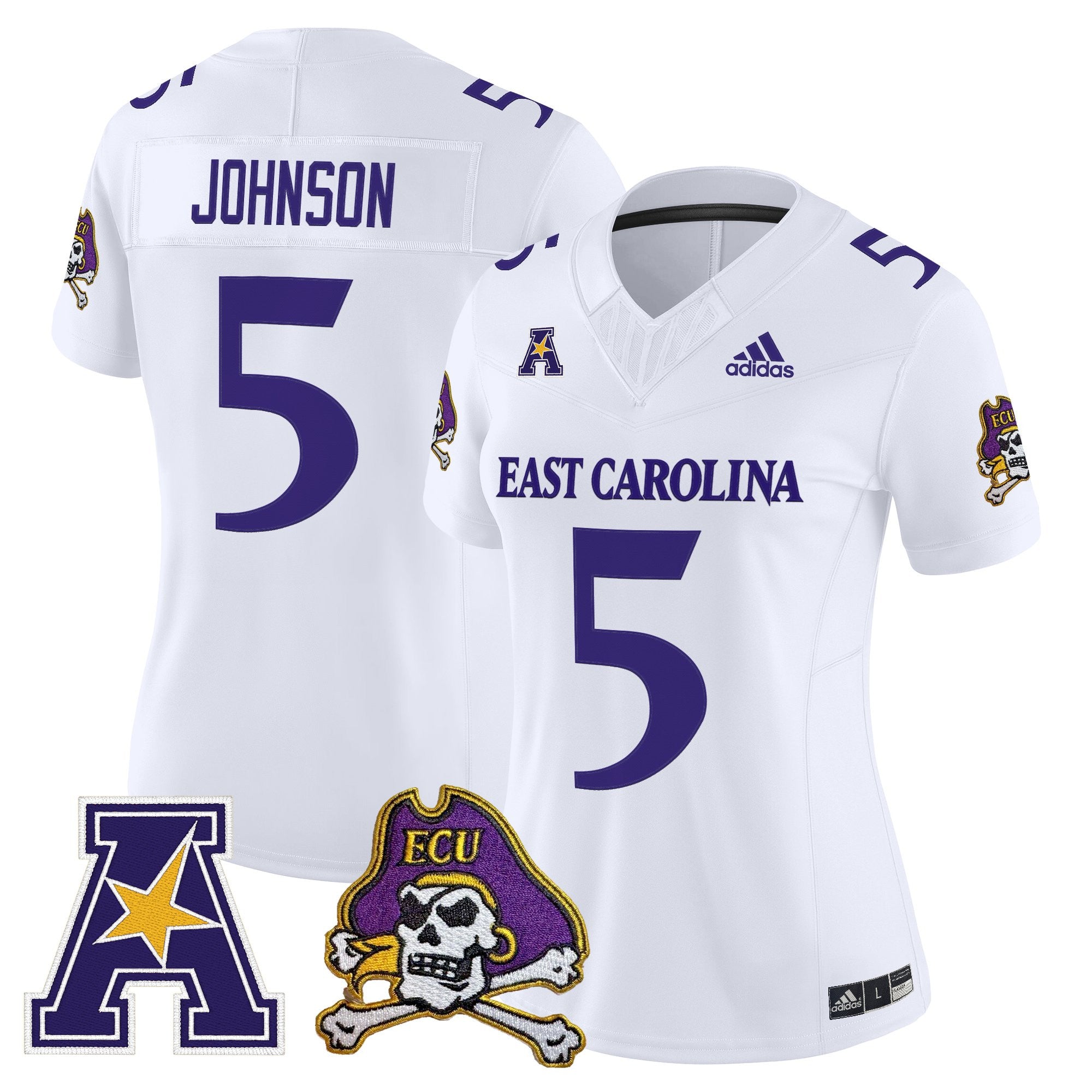 Women's East Carolina Pirates 2025 Vapor Limited Jersey - All Stitched