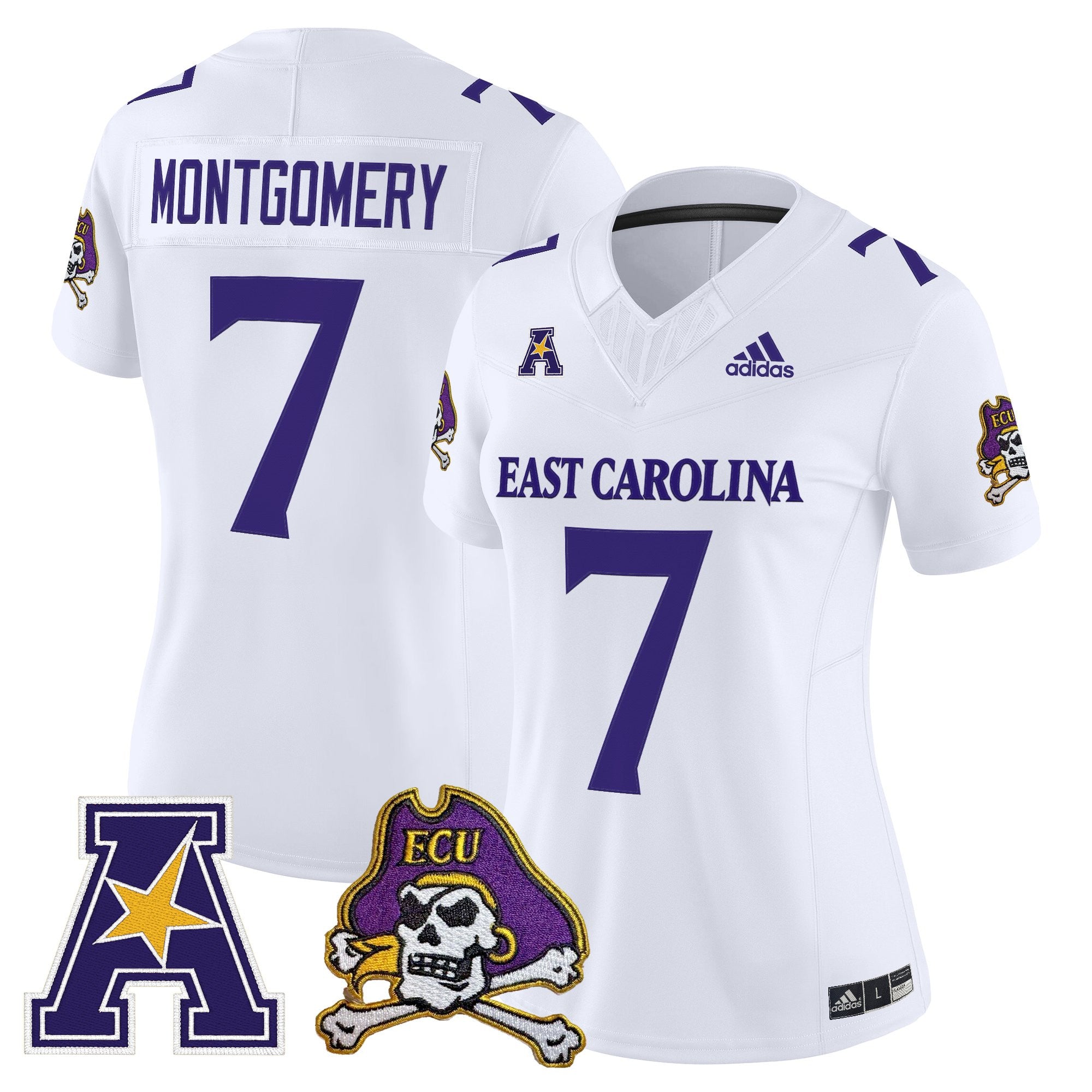 Women's East Carolina Pirates 2025 Vapor Limited Jersey - All Stitched