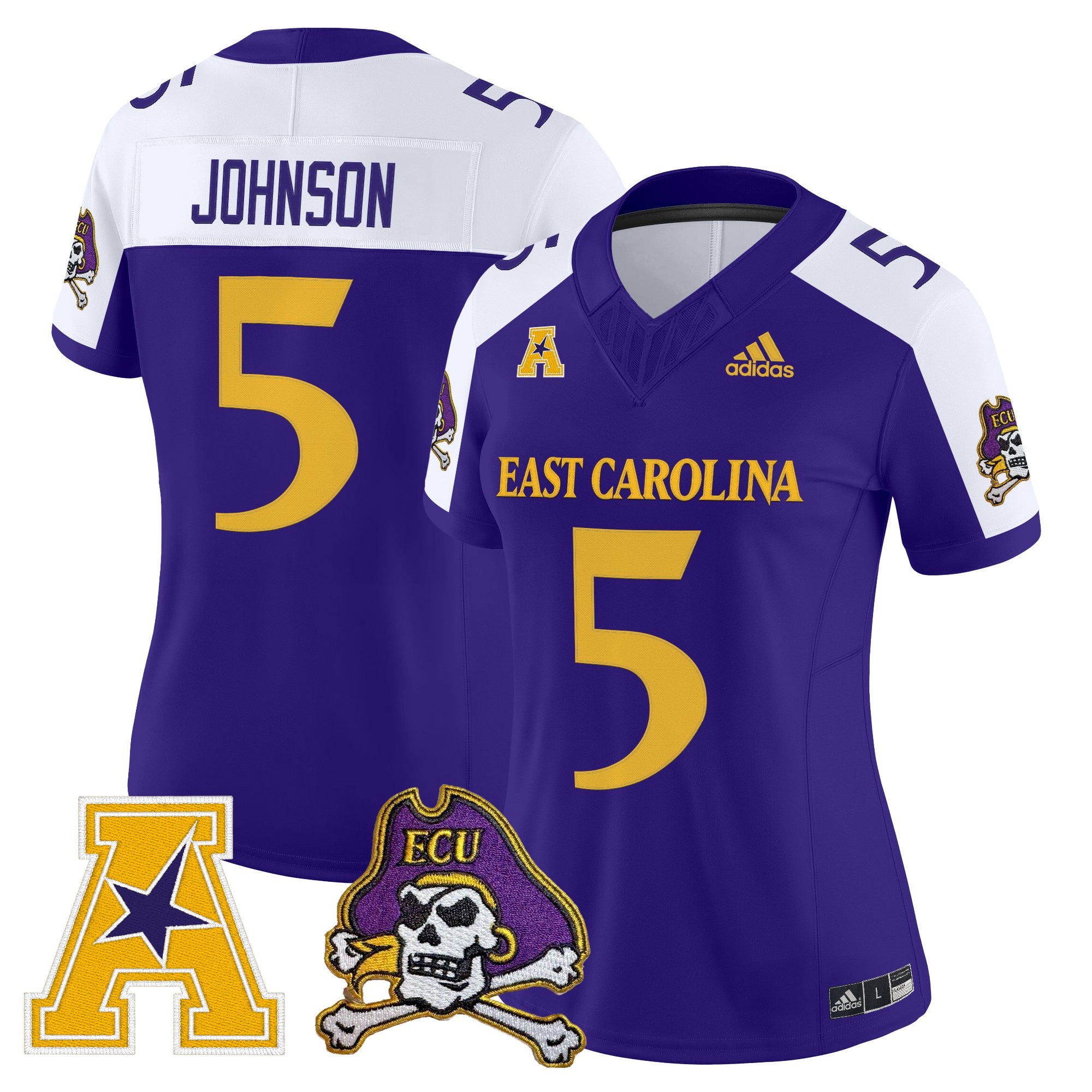 Women's East Carolina Pirates 2025 Vapor Limited Jersey - All Stitched