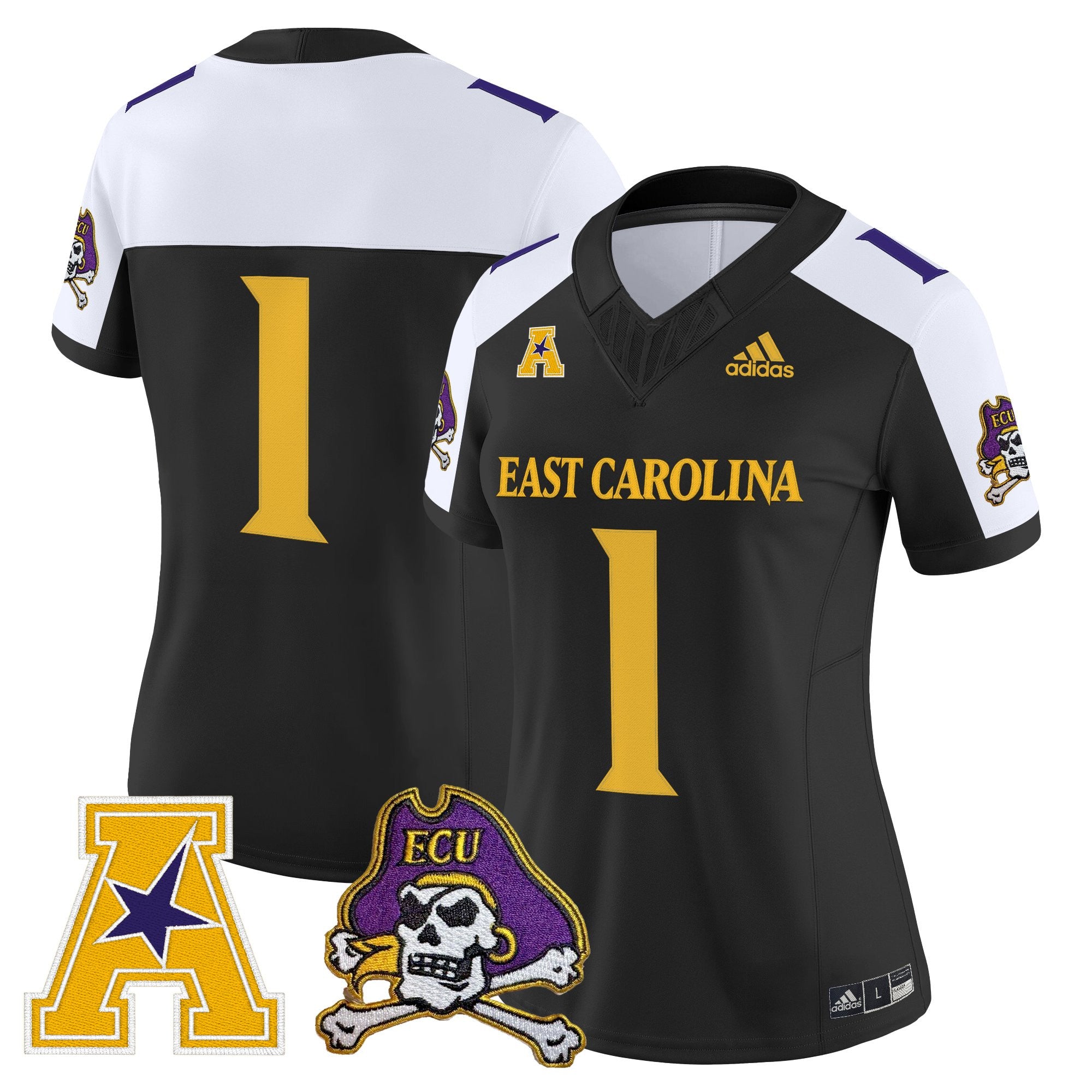 Women's East Carolina Pirates 2025 Vapor Limited Jersey - All Stitched
